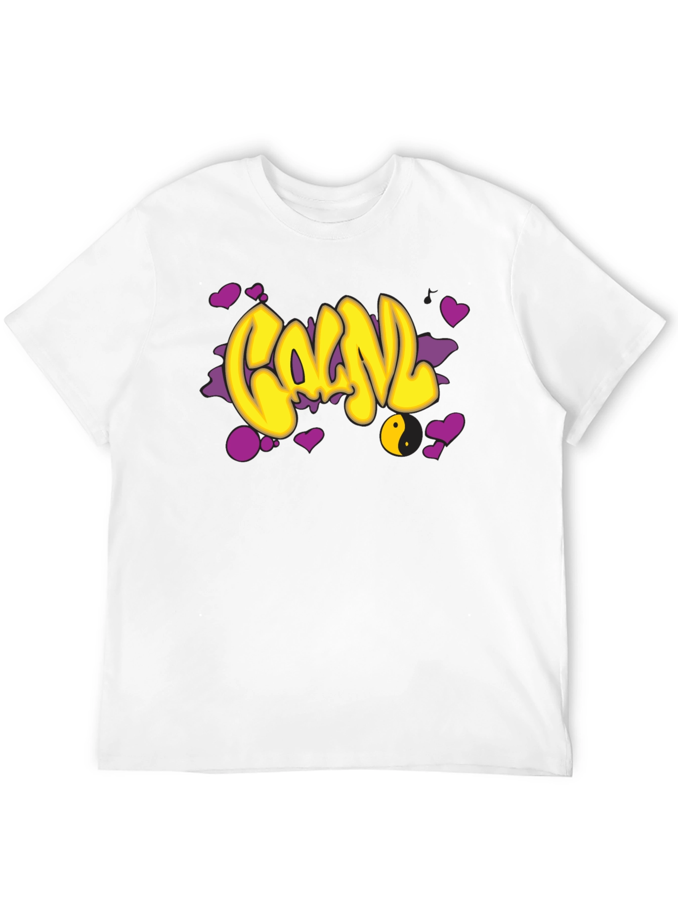 Cool Graphic T-Shirt - Calm Design