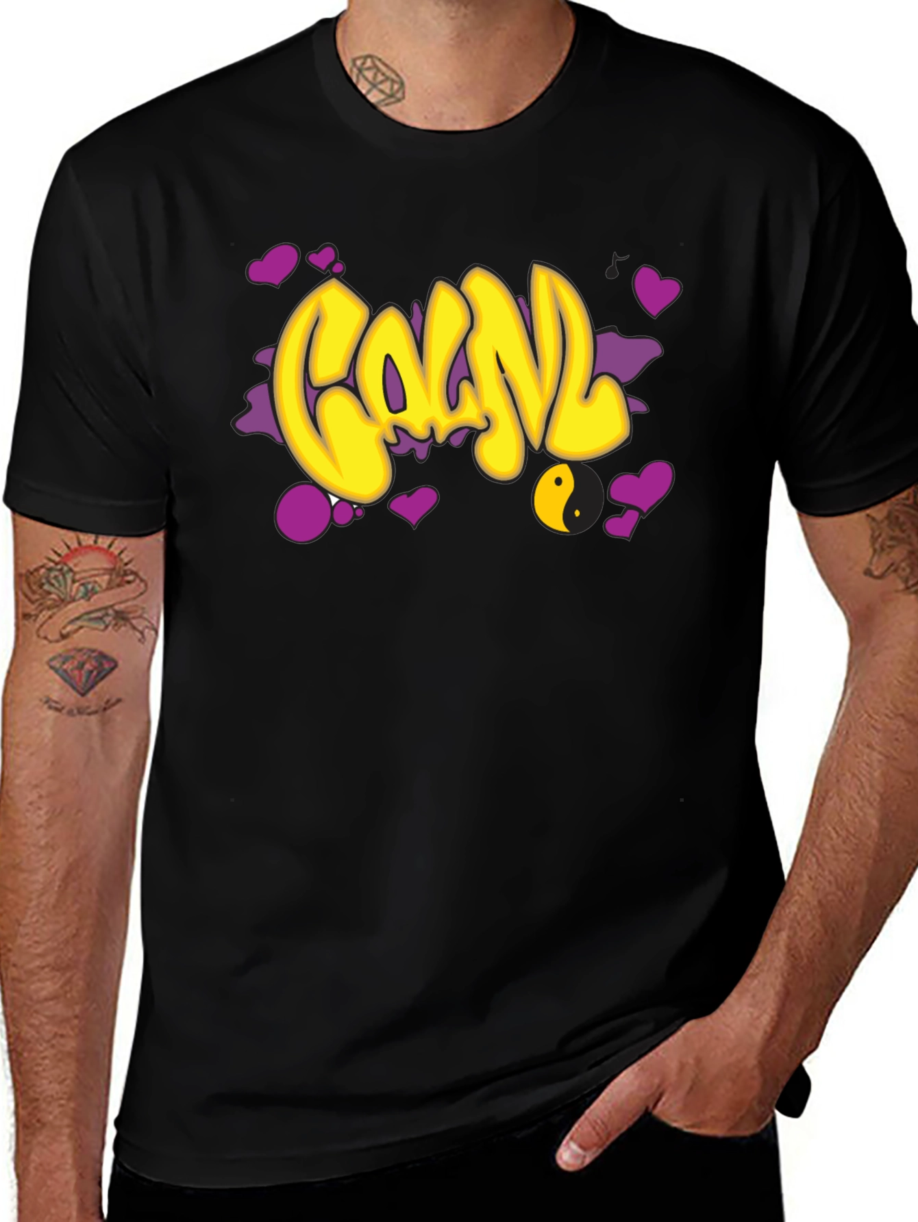 Cool Graphic T-Shirt - Calm Design