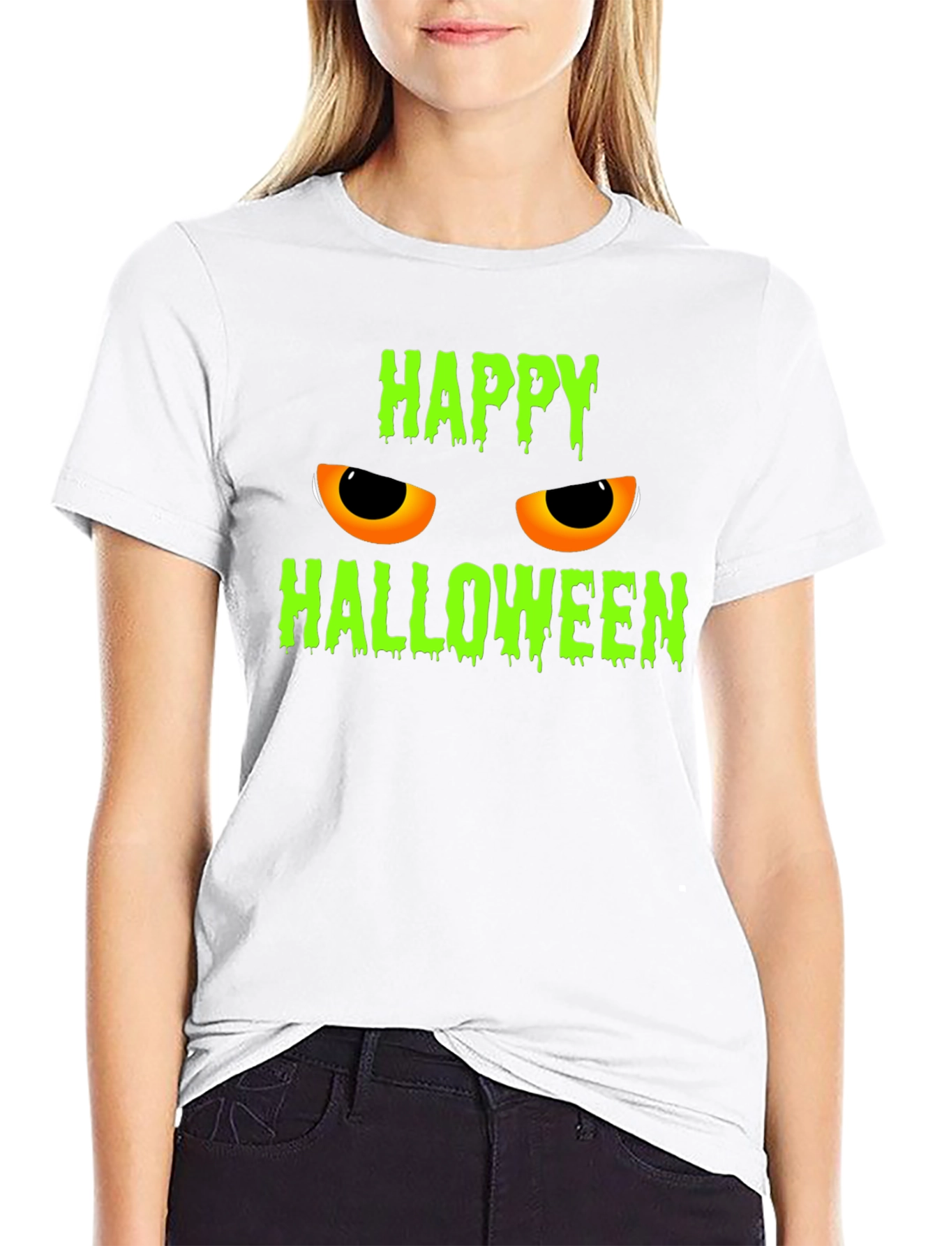 Happy Halloween Graphic Tee Shirt