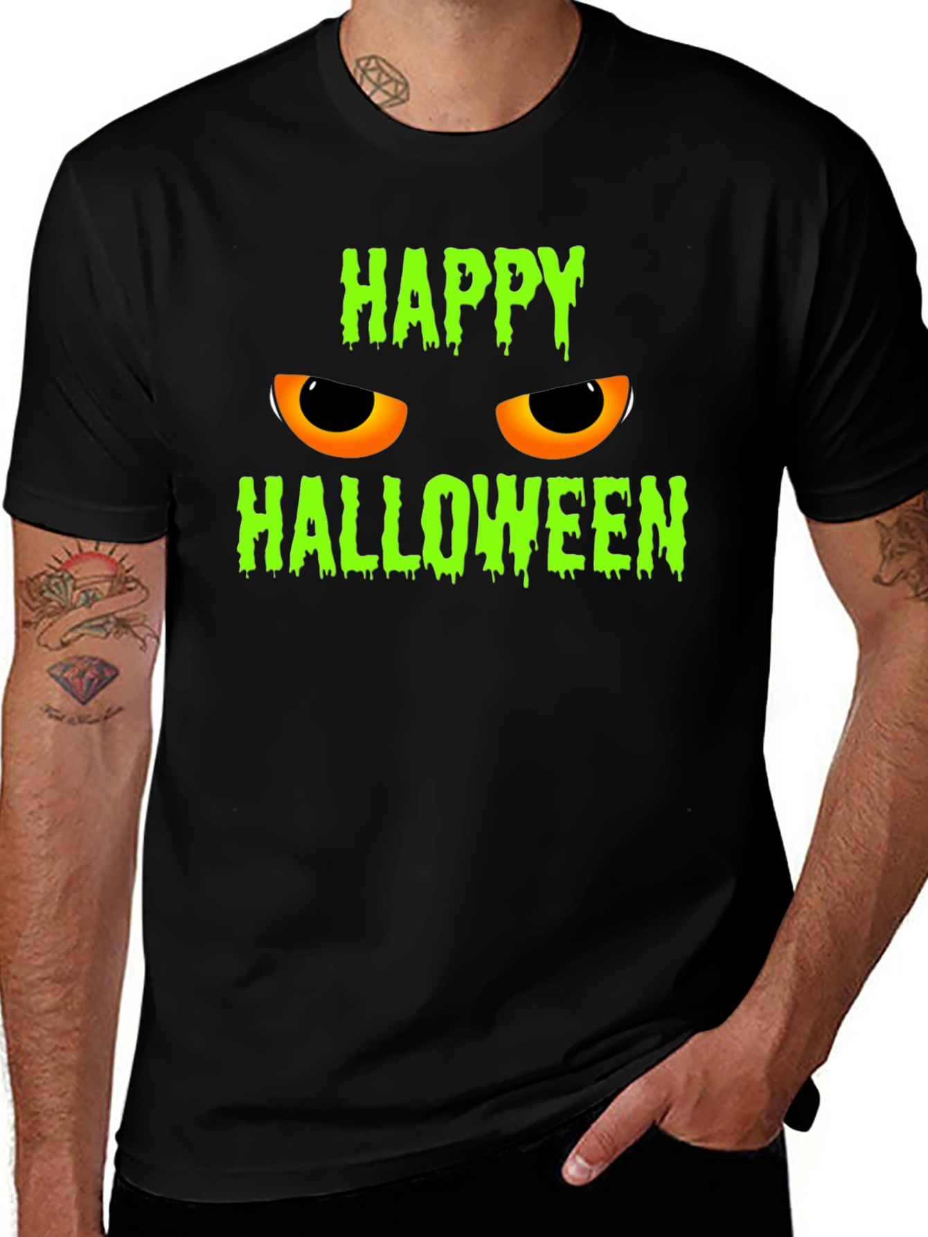 Happy Halloween Graphic Tee Shirt