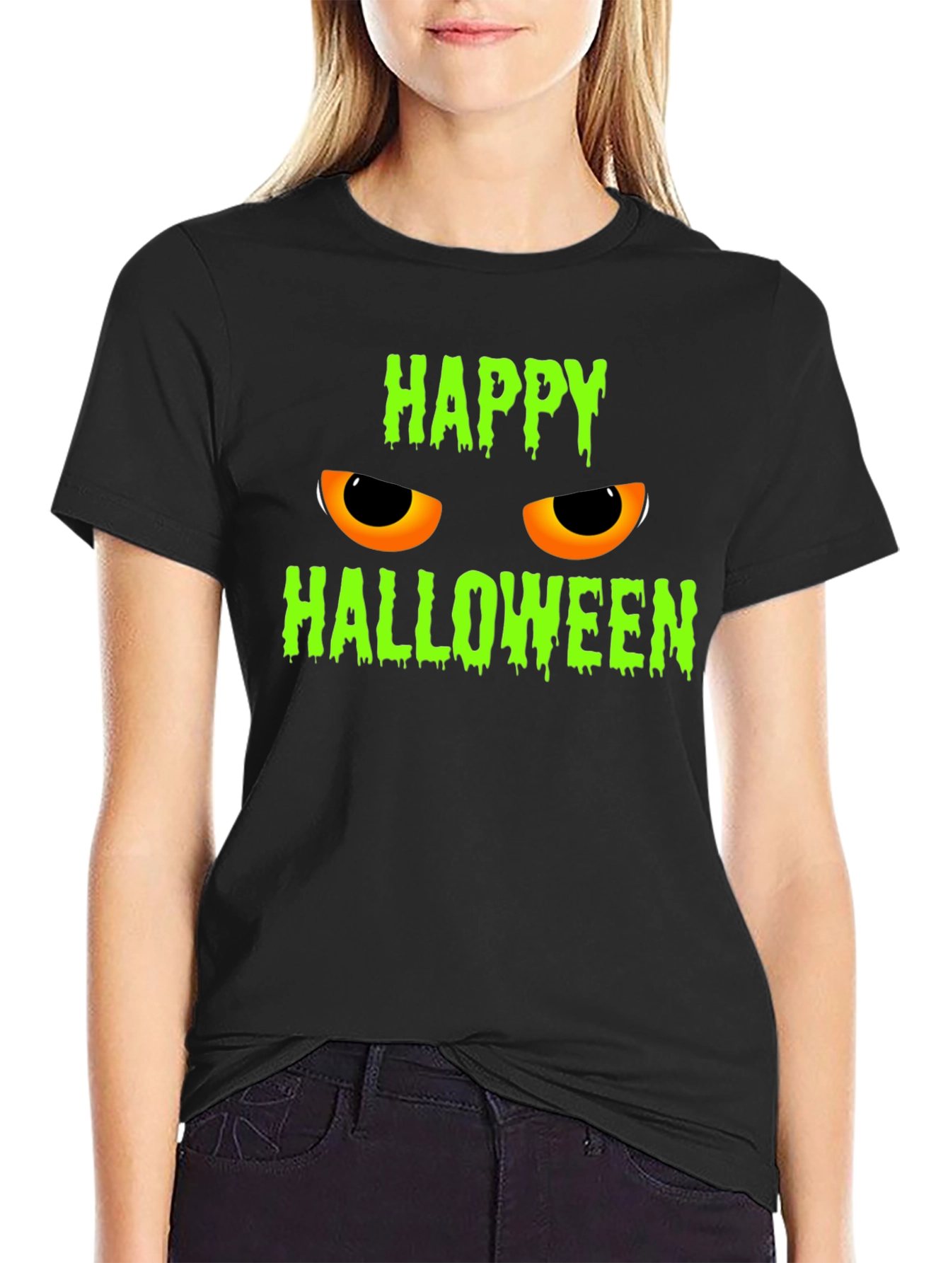 Happy Halloween Graphic Tee Shirt