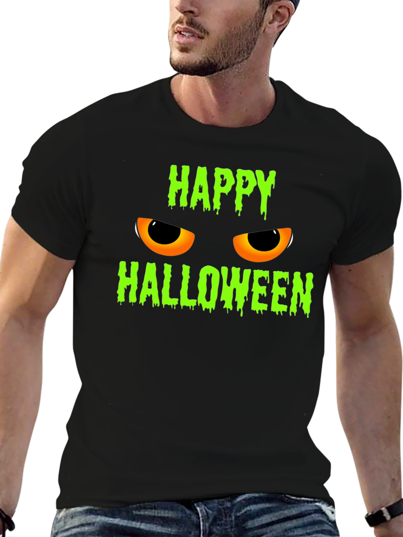 Happy Halloween Graphic Tee Shirt