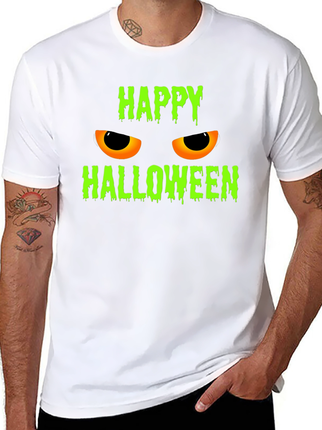 Happy Halloween Graphic Tee Shirt