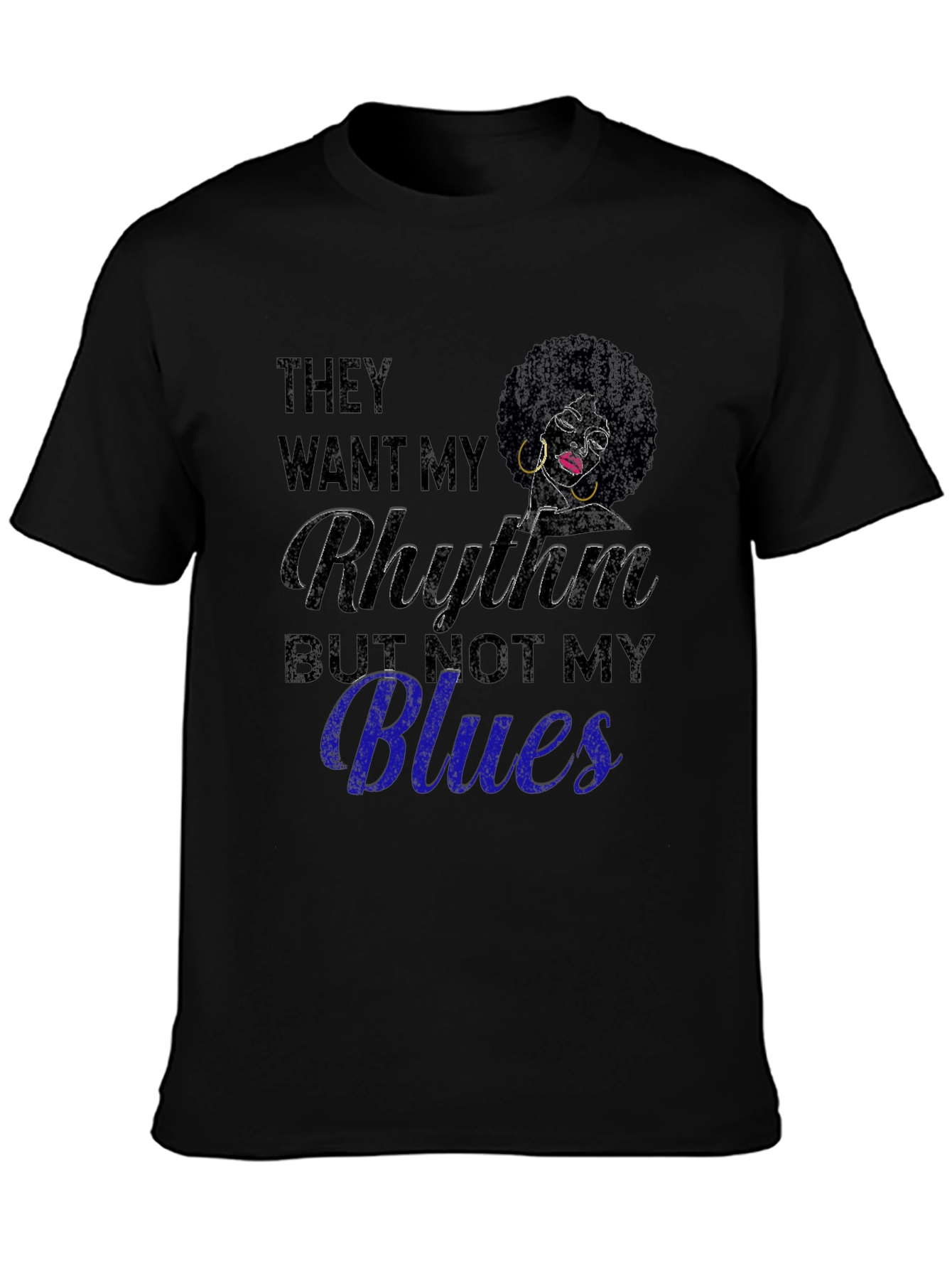 Rhythm & Blues Graphic Tee - Soft Cotton Blend