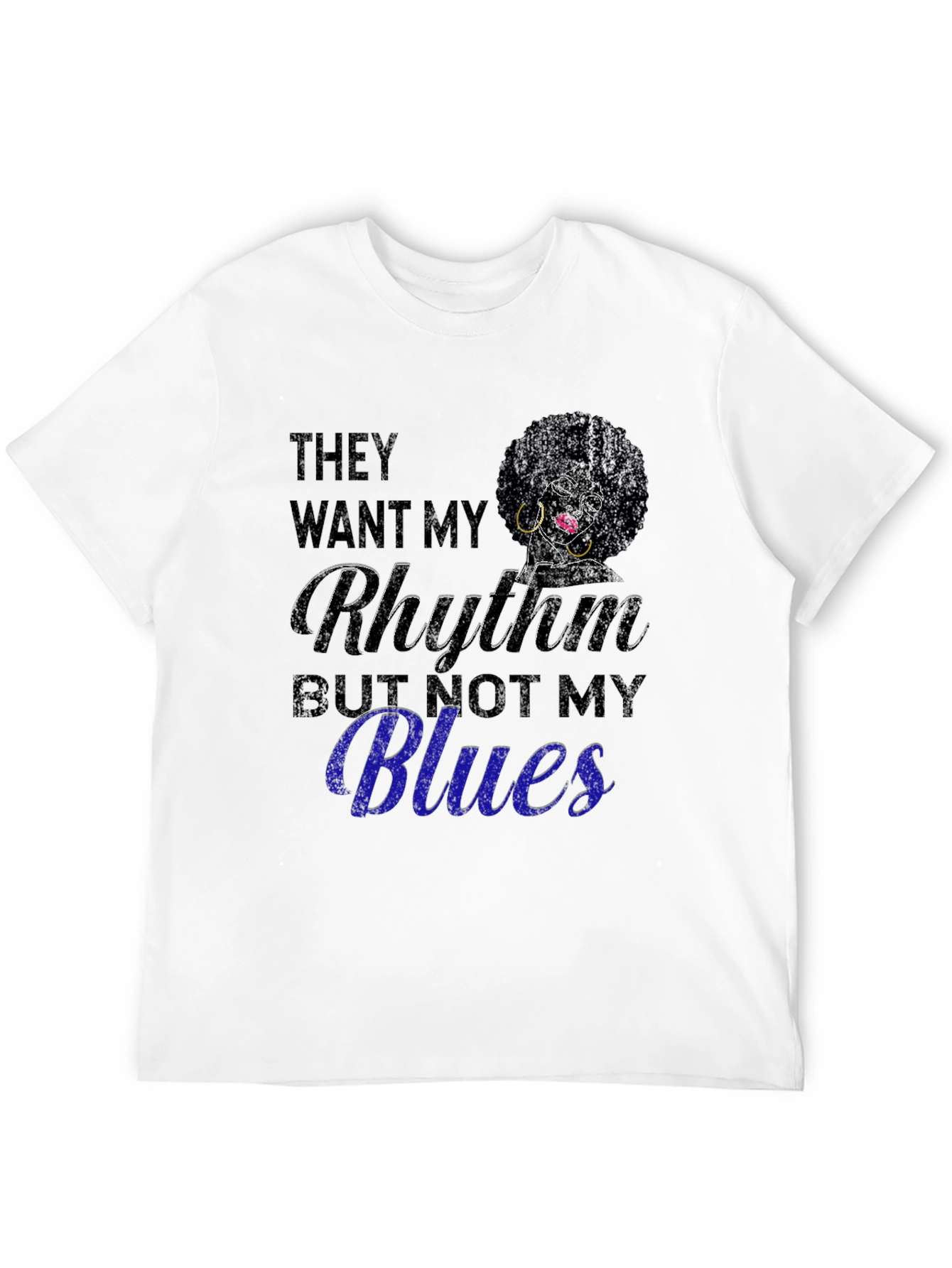Rhythm & Blues Graphic Tee - Soft Cotton Blend