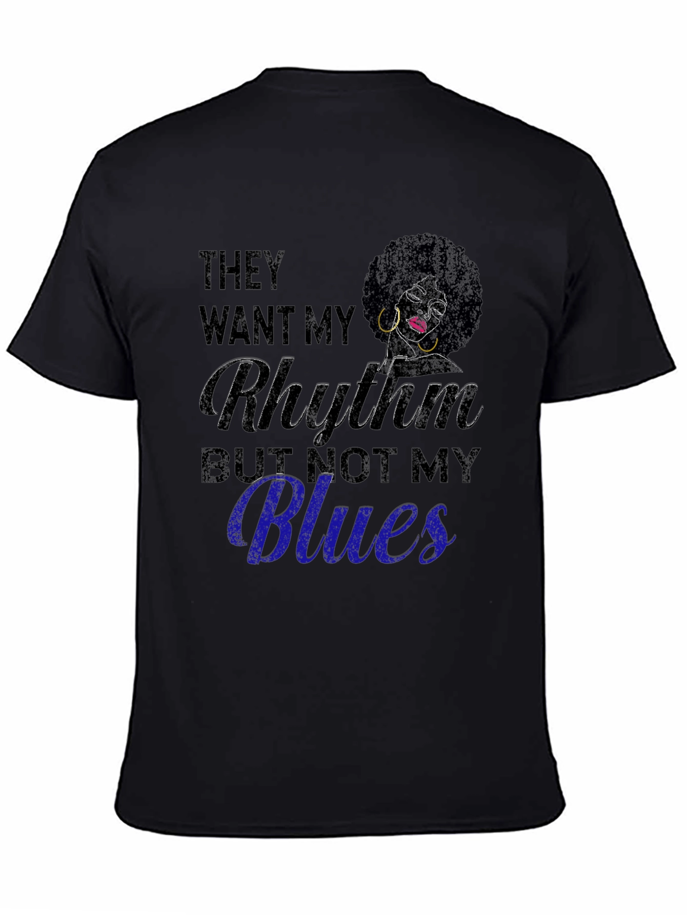 Rhythm & Blues Graphic Tee - Soft Cotton Blend