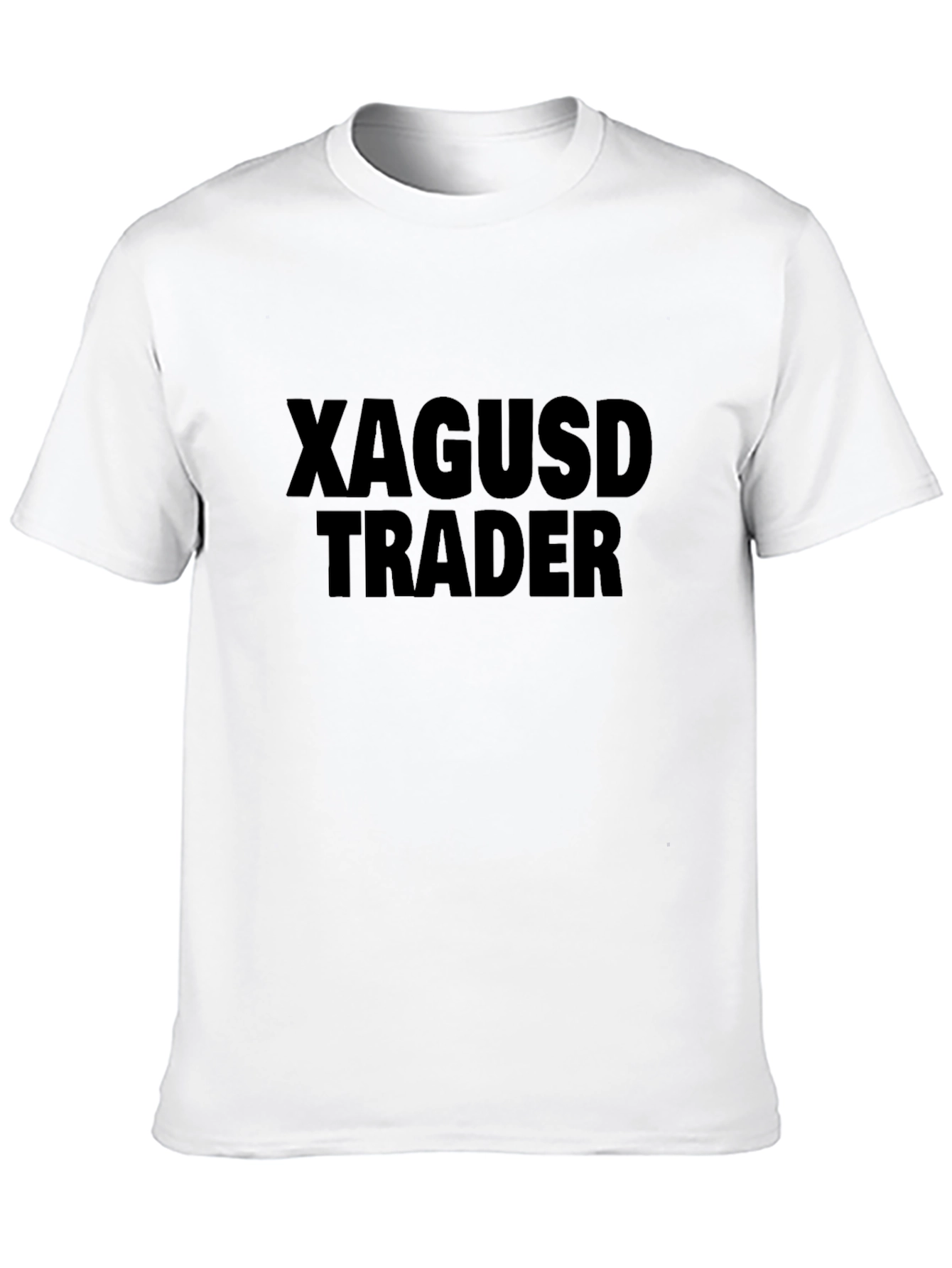 XAGUSD Trader Black T-Shirt