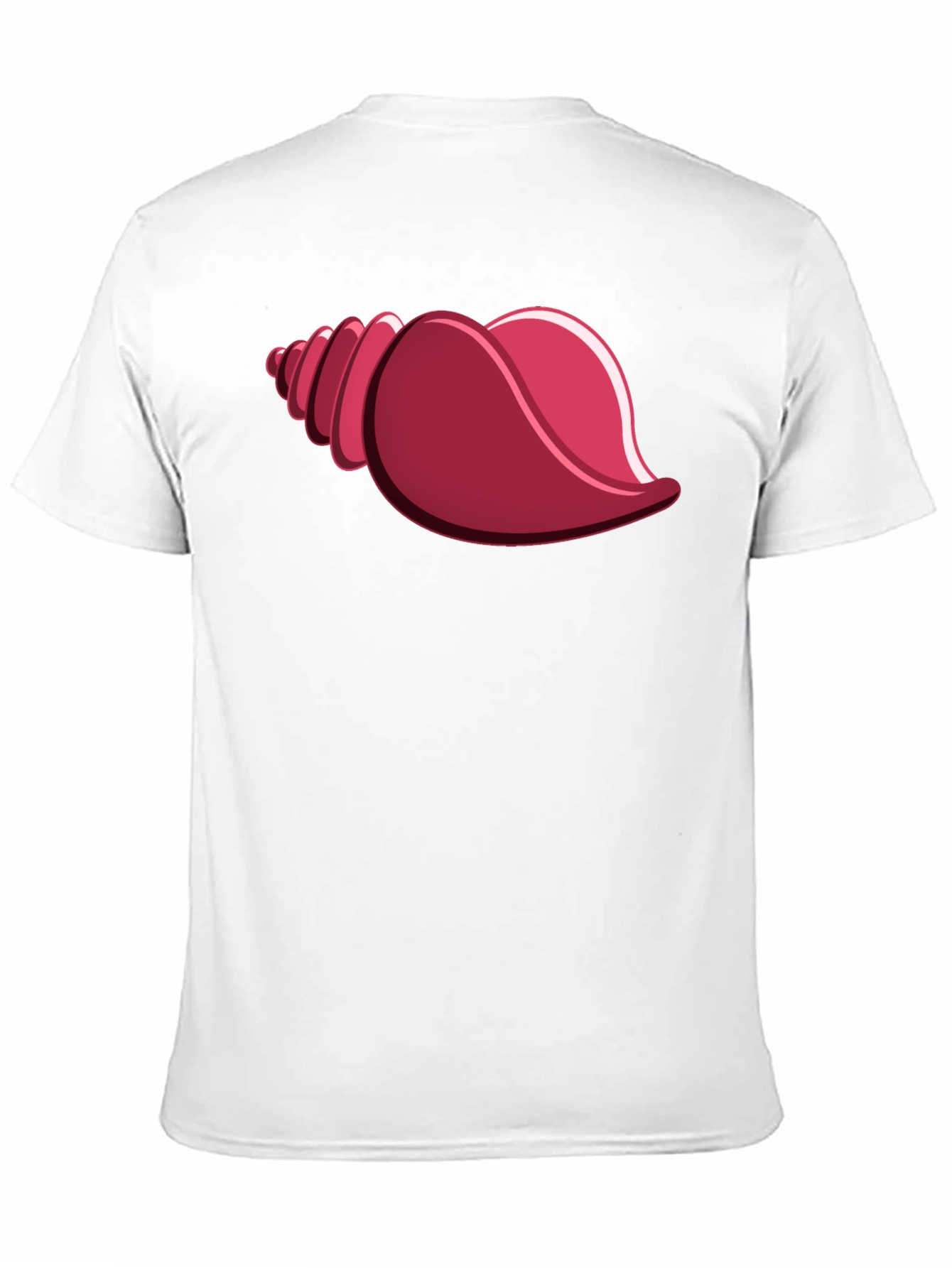 Seashell Graphic Tee - Casual Black T-Shirt