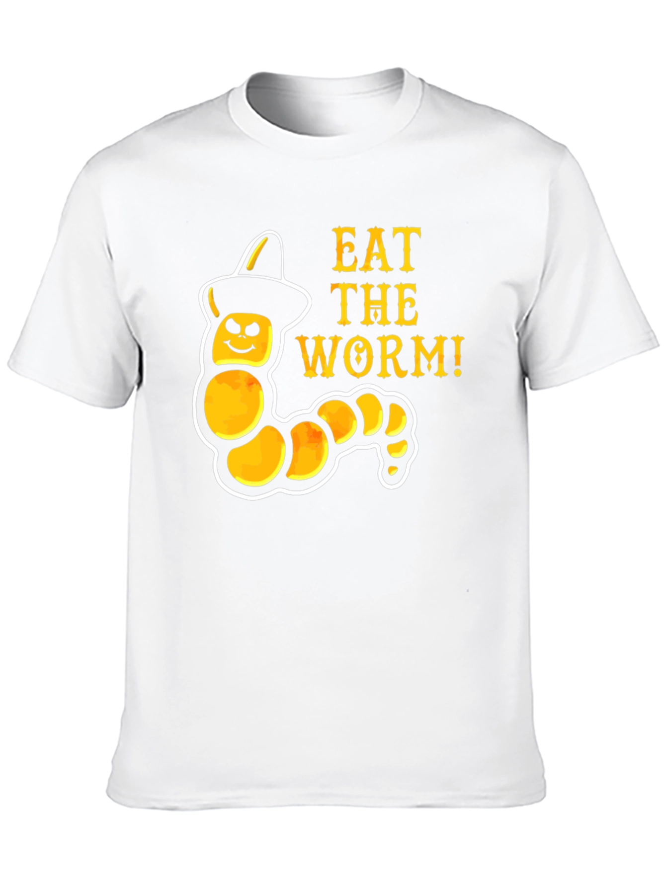 Eat the Worm T-Shirt: Halloween Costume Tee