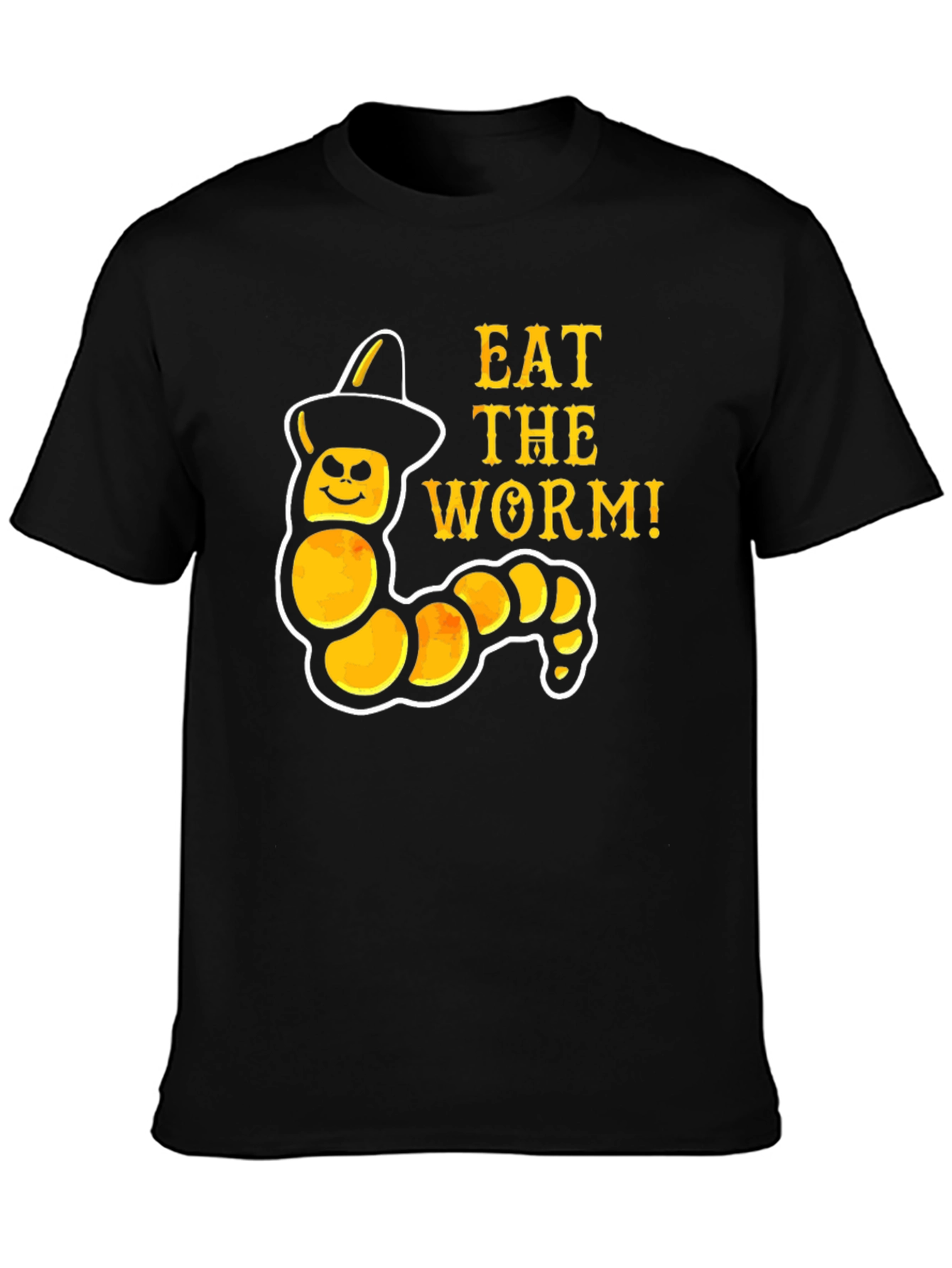 Eat the Worm T-Shirt: Halloween Costume Tee