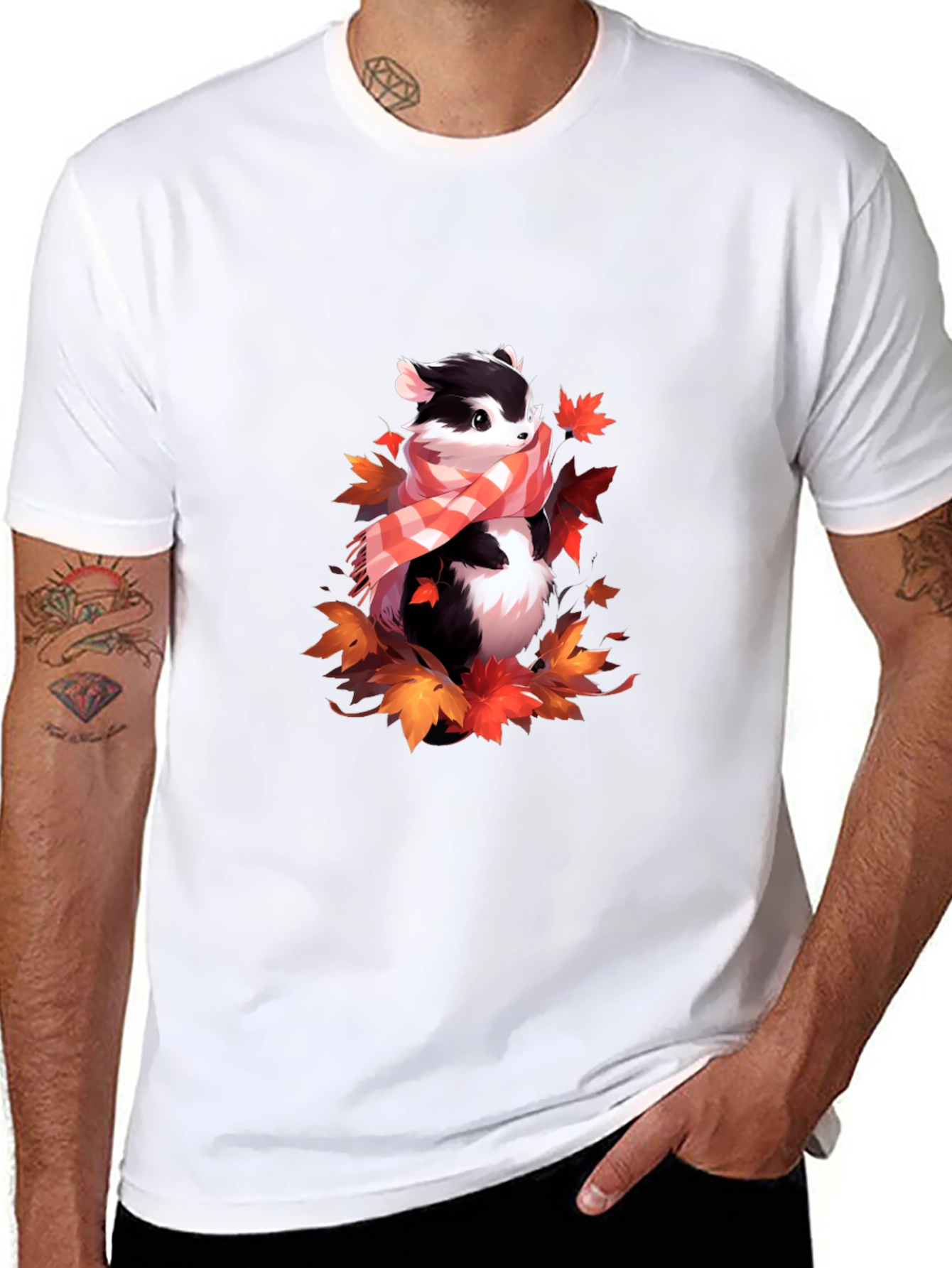 Fall Badger Tee - Autumn Style Shirt