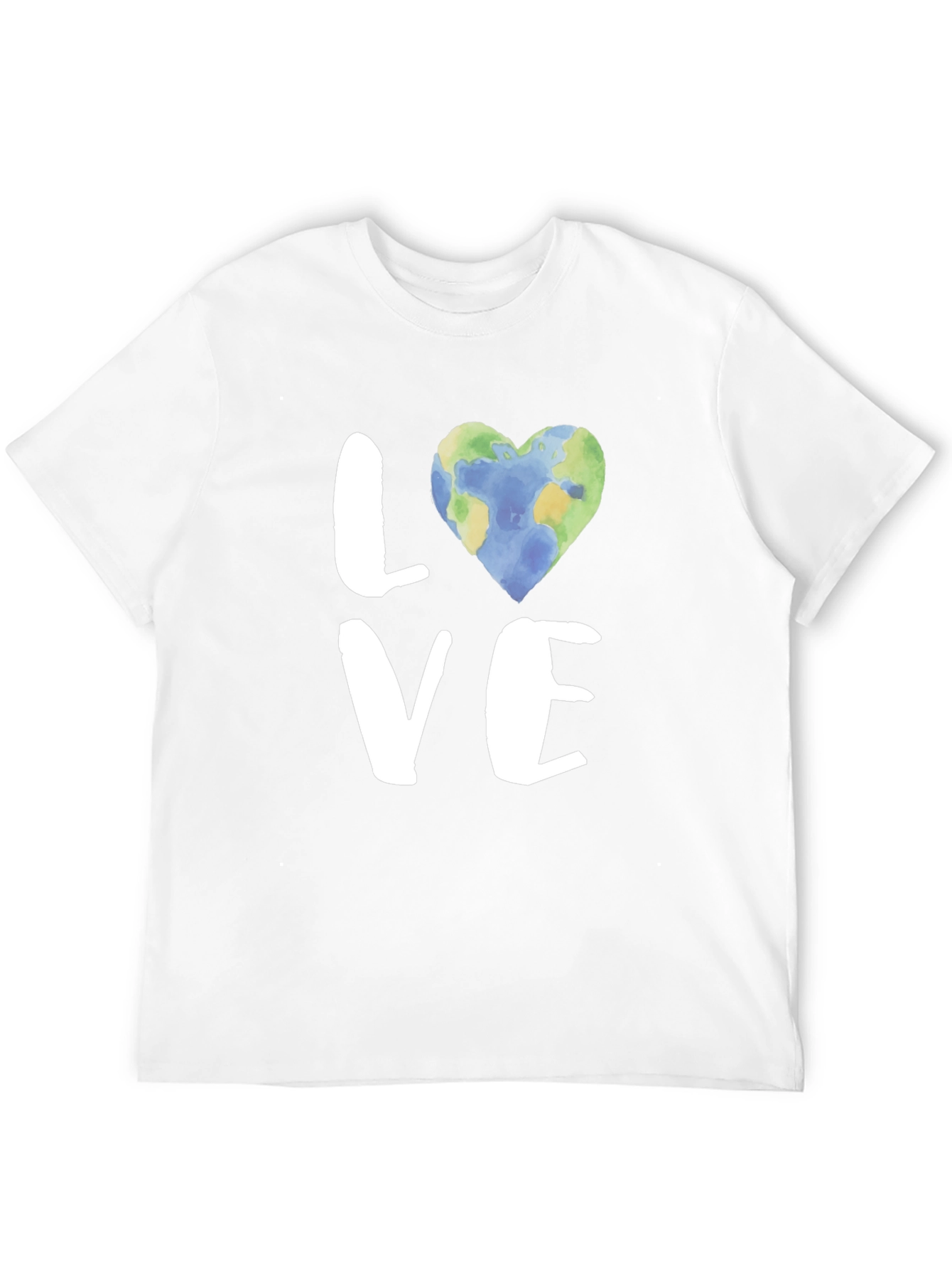Earth Love T-Shirt - Black Graphic Tee
