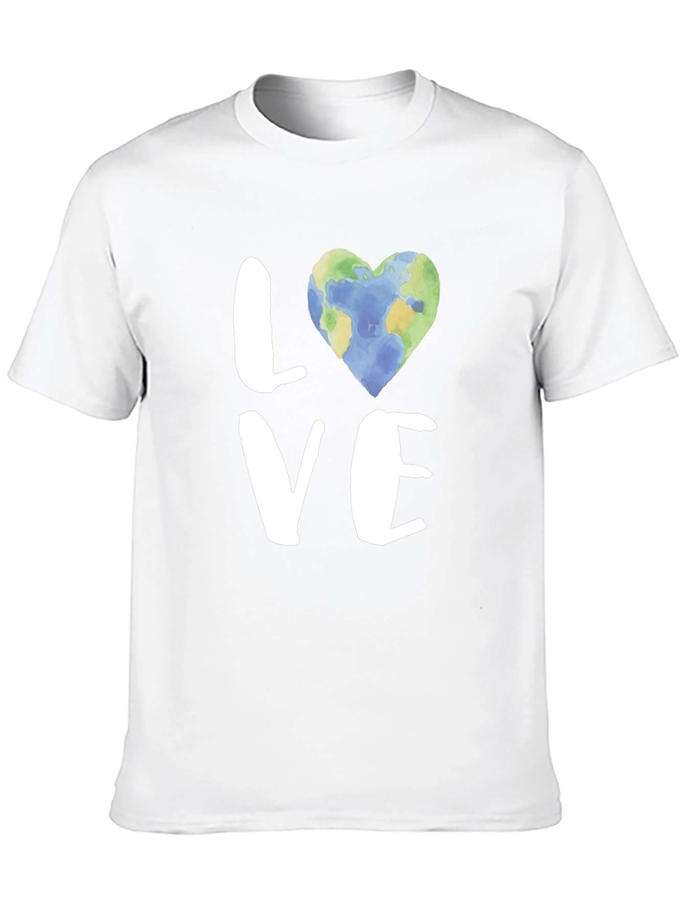 Earth Love T-Shirt - Black Graphic Tee