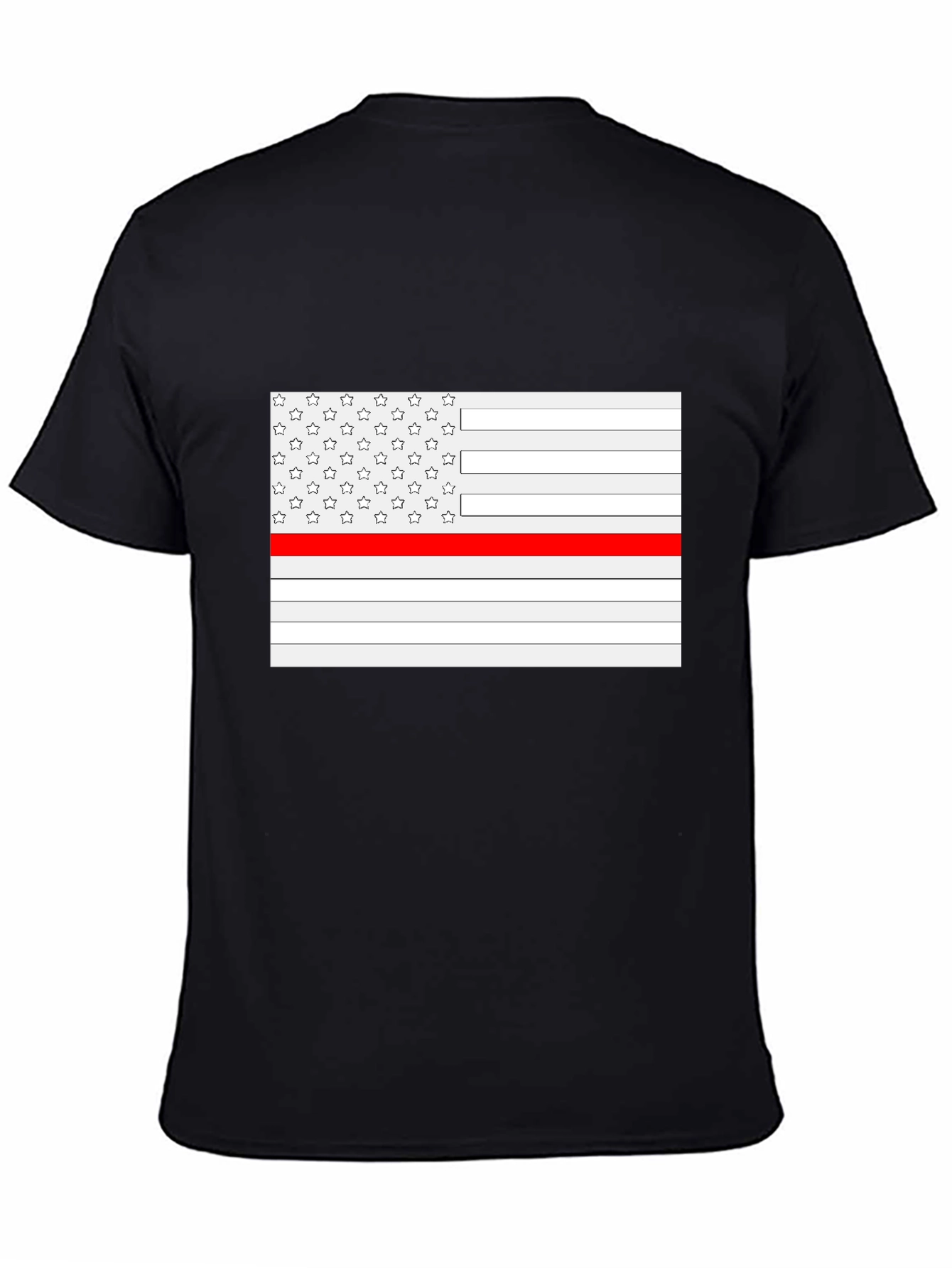 Thin Red Line Flag T-Shirt