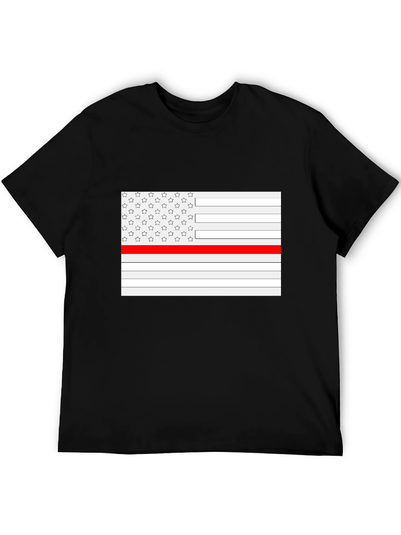 Thin Red Line Flag T-Shirt
