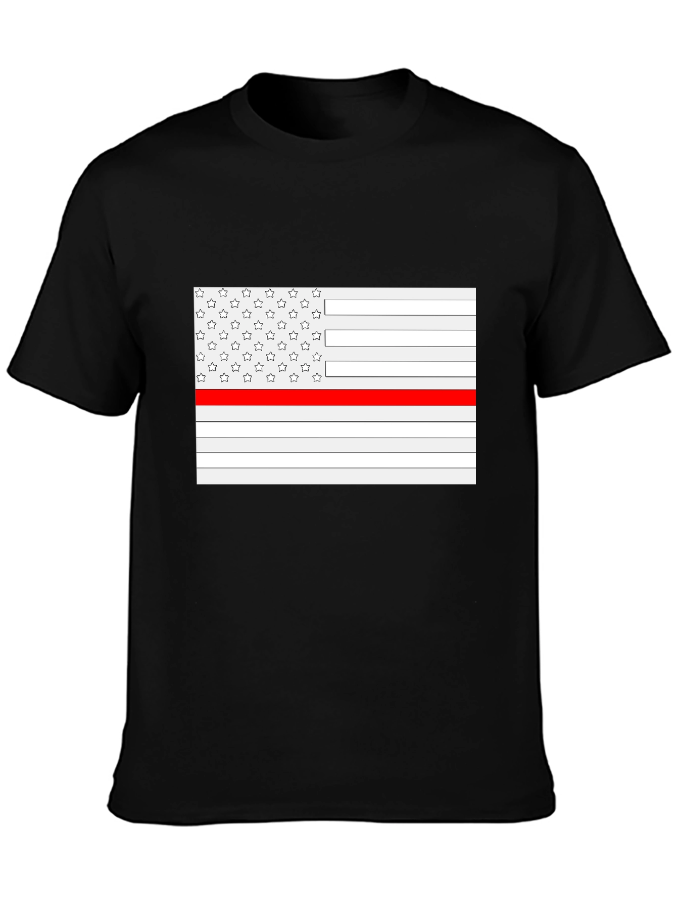Thin Red Line Flag T-Shirt