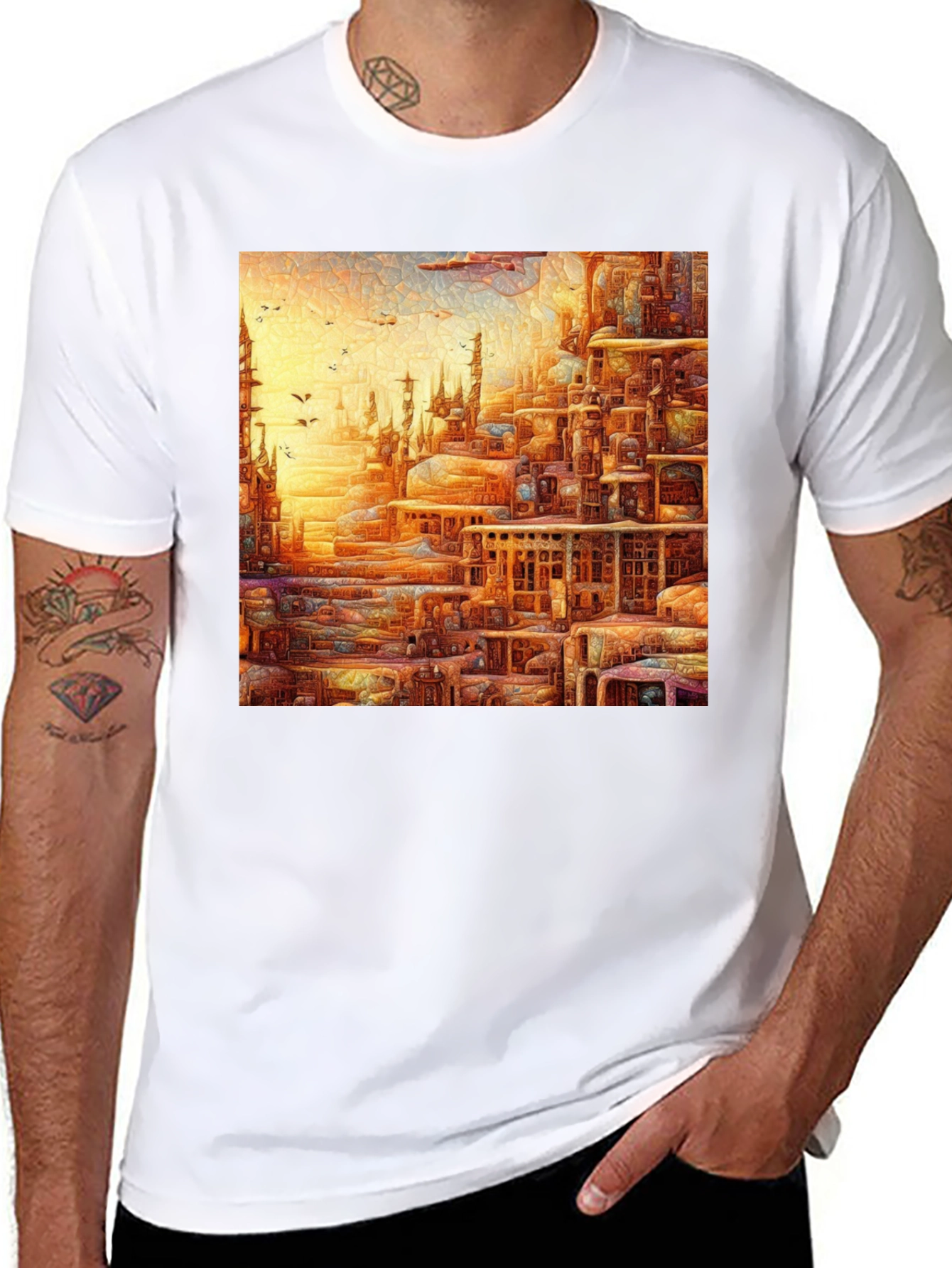 Urban Dreamscape Graphic Tee