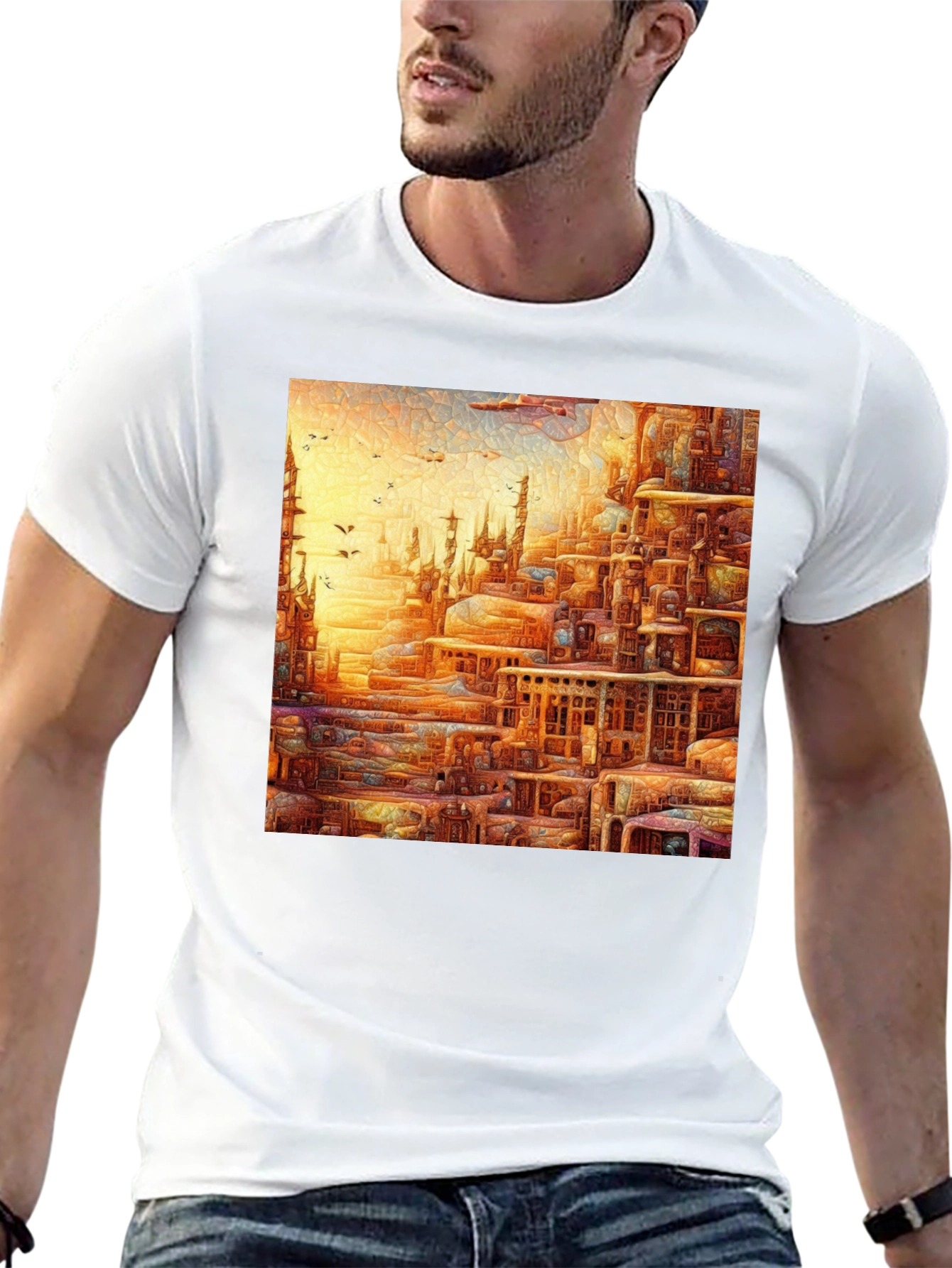 Urban Dreamscape Graphic Tee