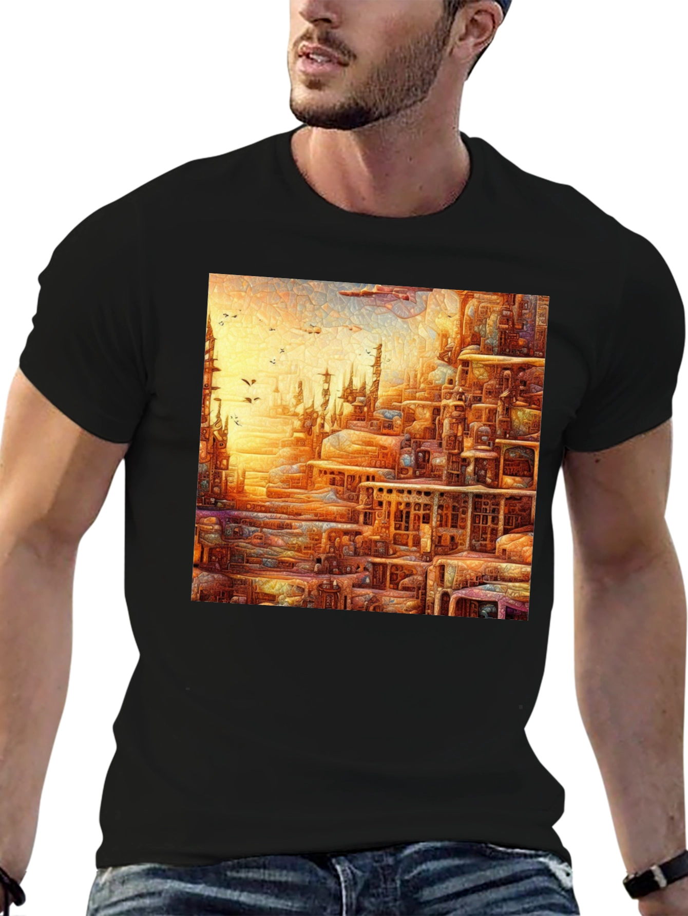 Urban Dreamscape Graphic Tee