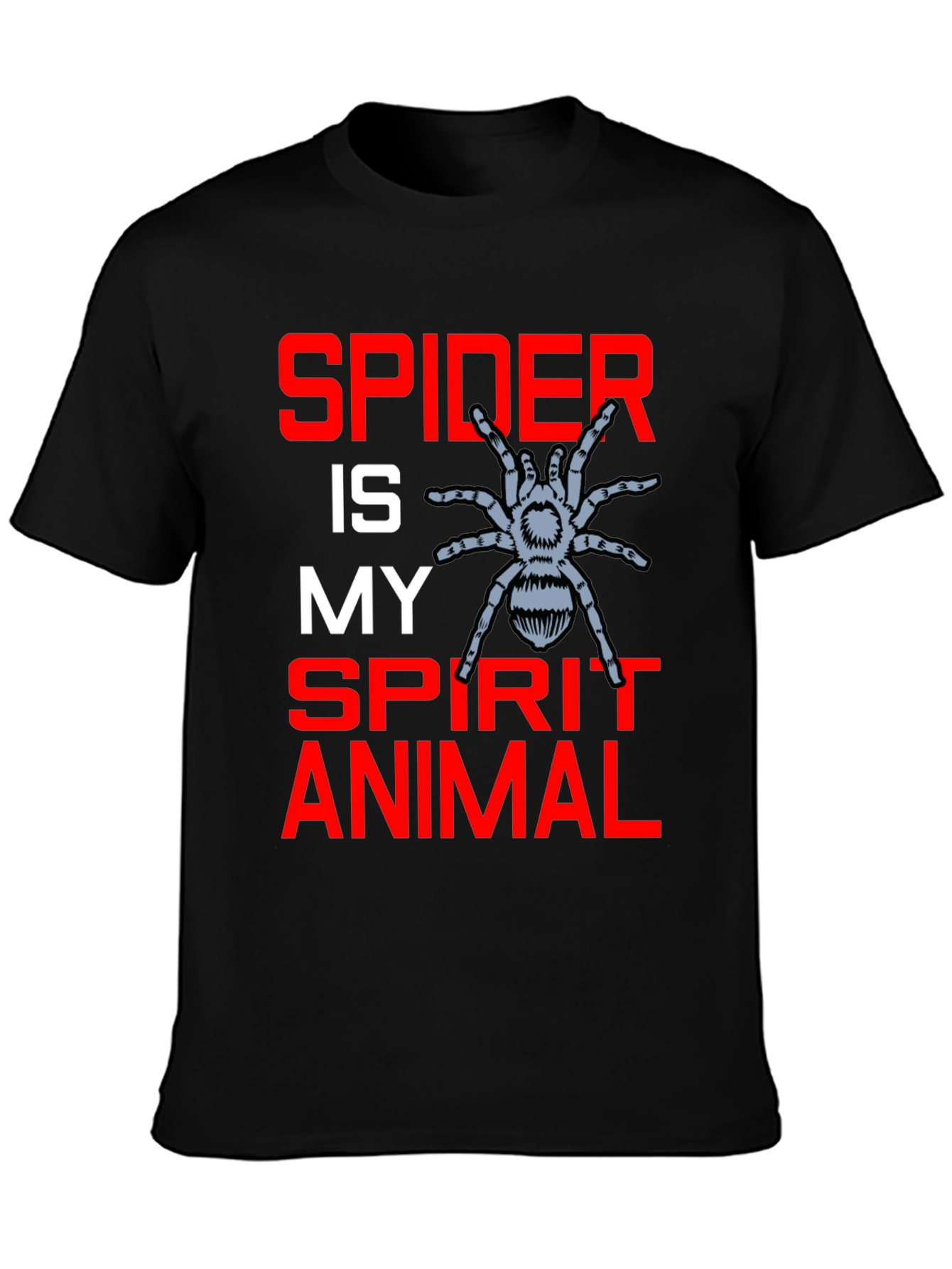Spider Spirit Animal Graphic T-Shirt