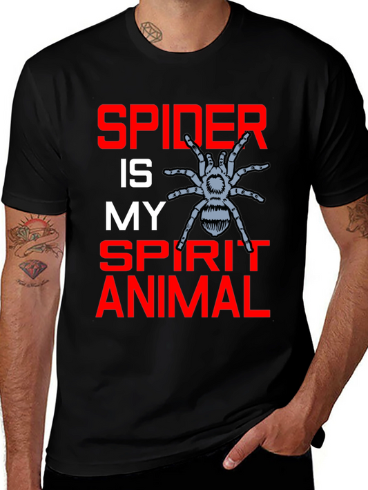 Spider Spirit Animal Graphic T-Shirt
