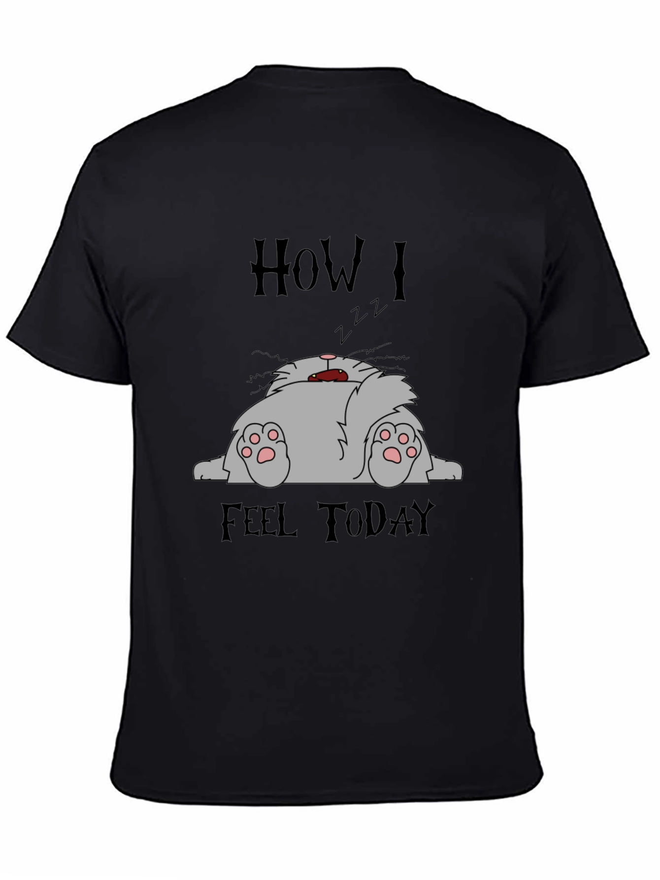 How I Feel Today Cat T-Shirt