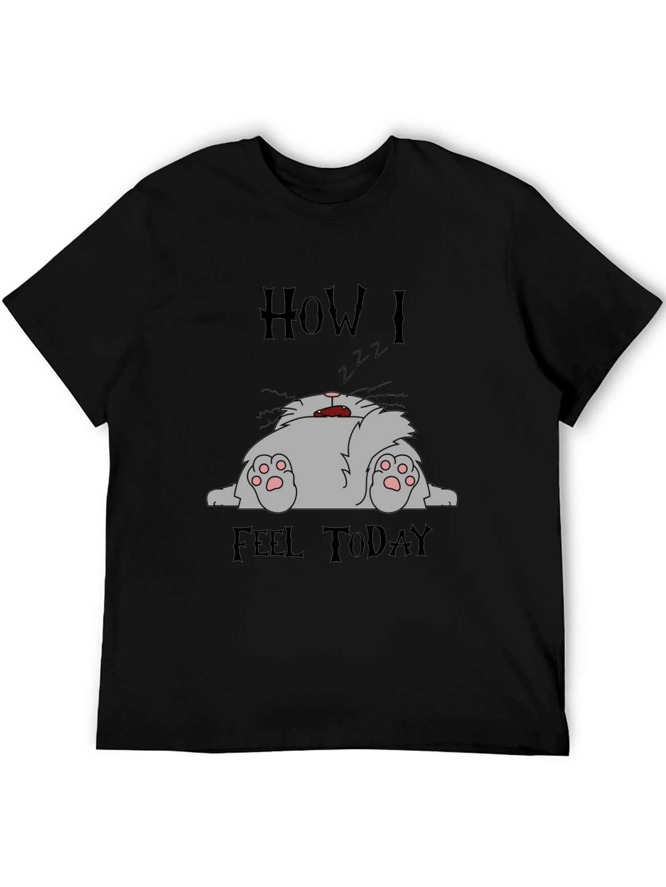 How I Feel Today Cat T-Shirt