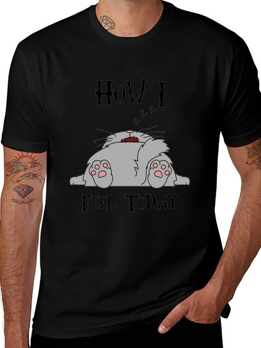 How I Feel Today Cat T-Shirt
