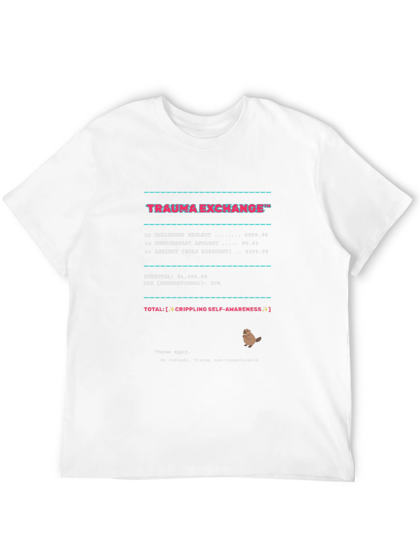 Trauma Exchange Black T-Shirt
