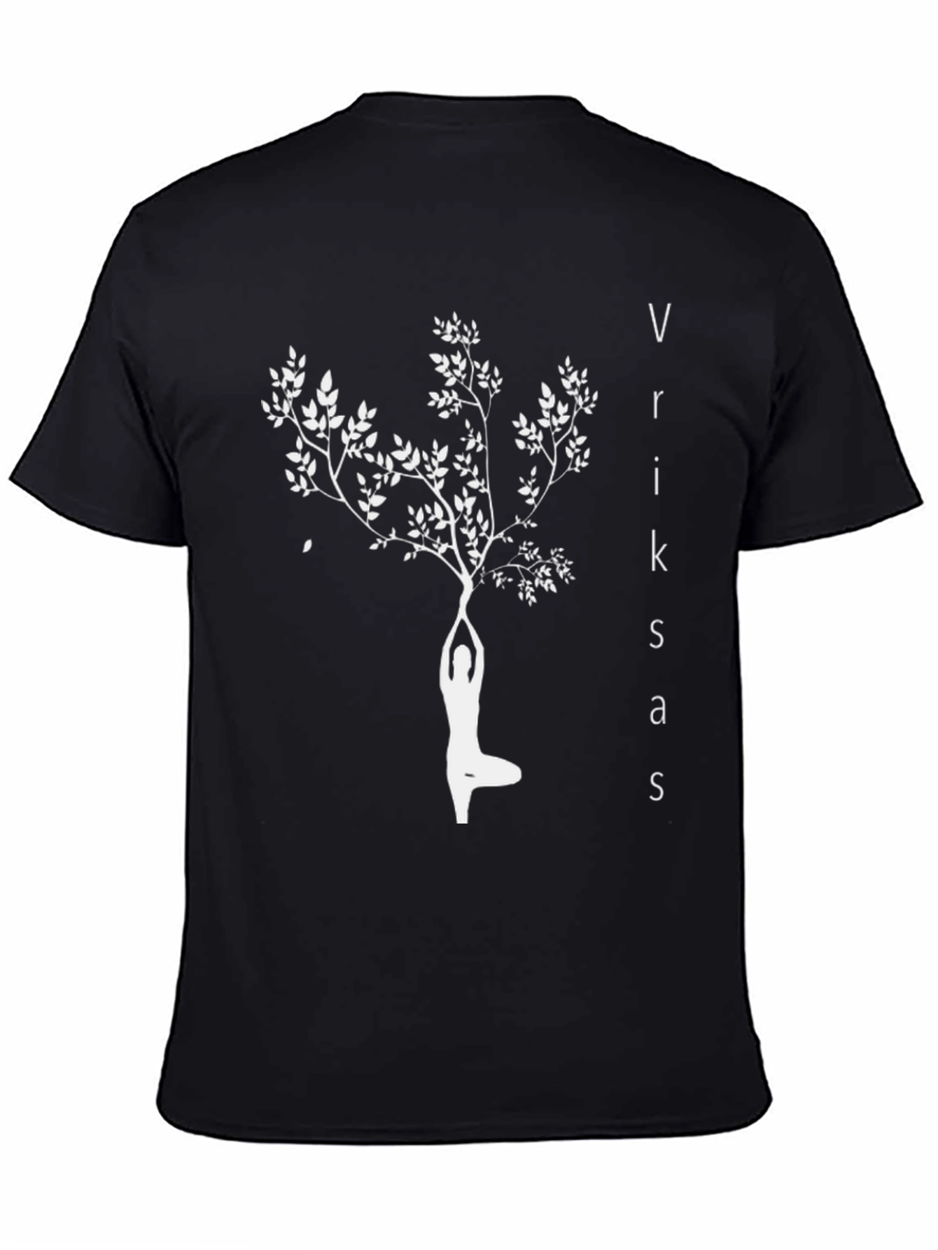 Yoga Tree Pose Graphic Tee - Vriksasana Balance Shirt