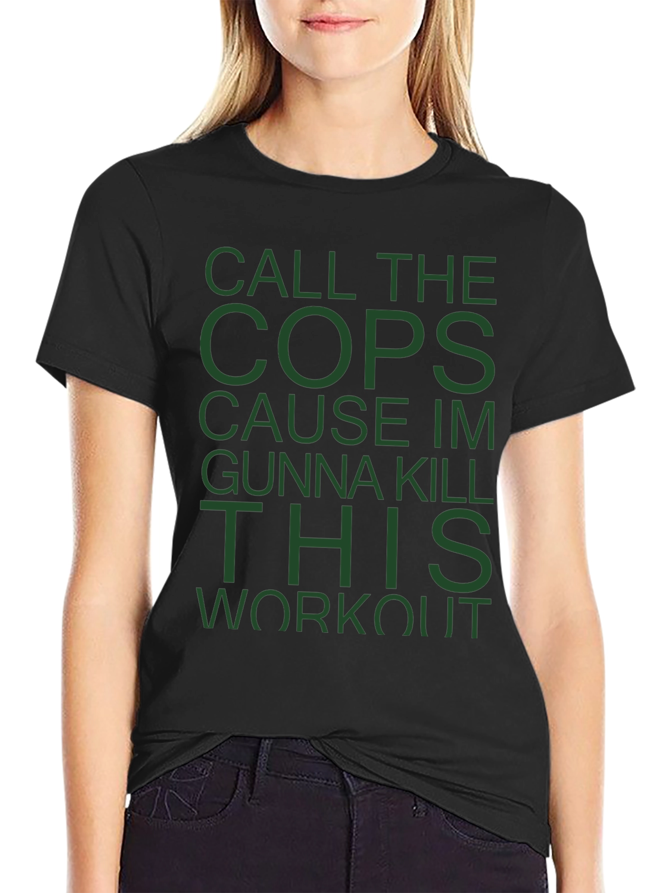 Call The Cops Workout T-Shirt