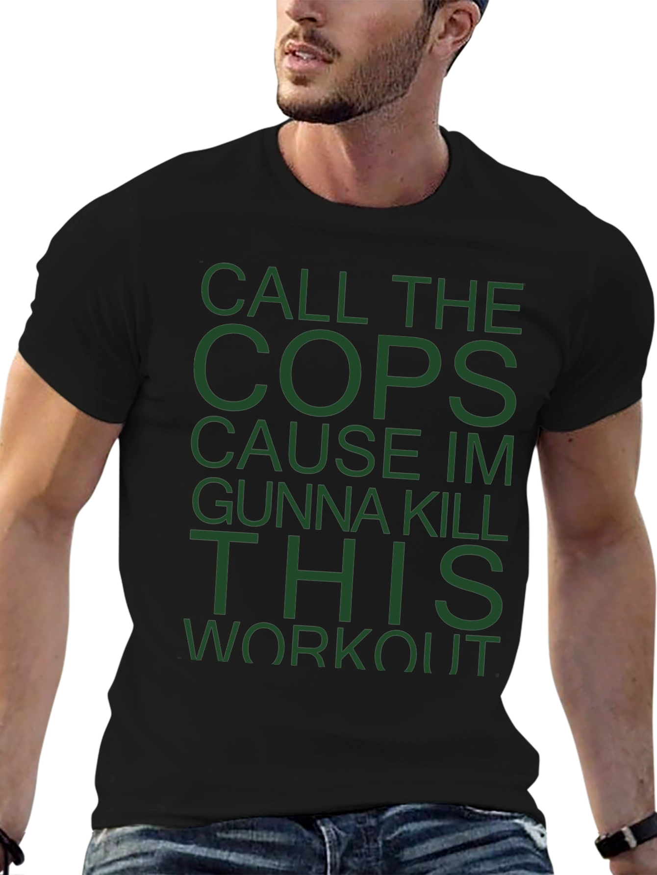 Call The Cops Workout T-Shirt
