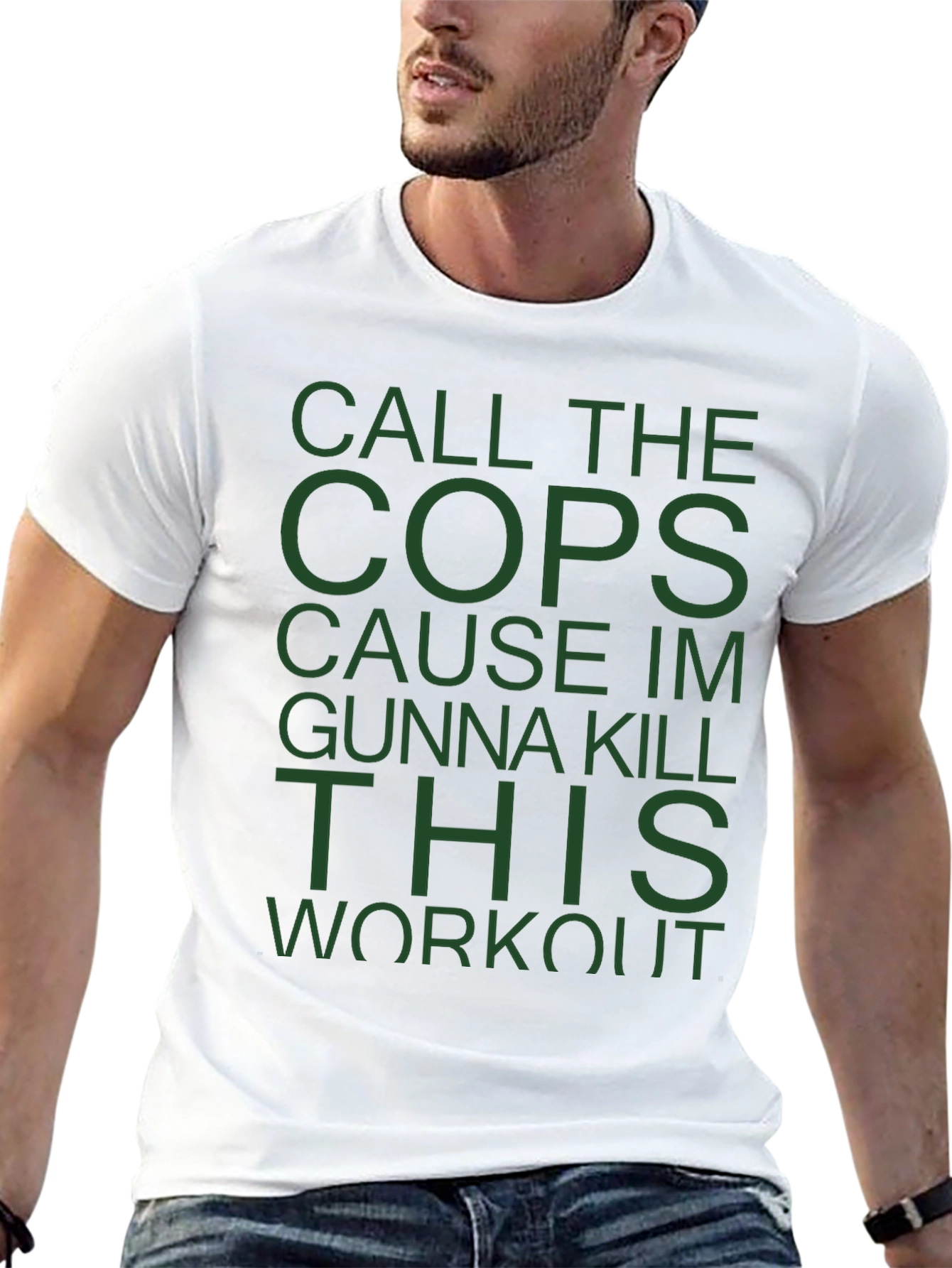 Call The Cops Workout T-Shirt