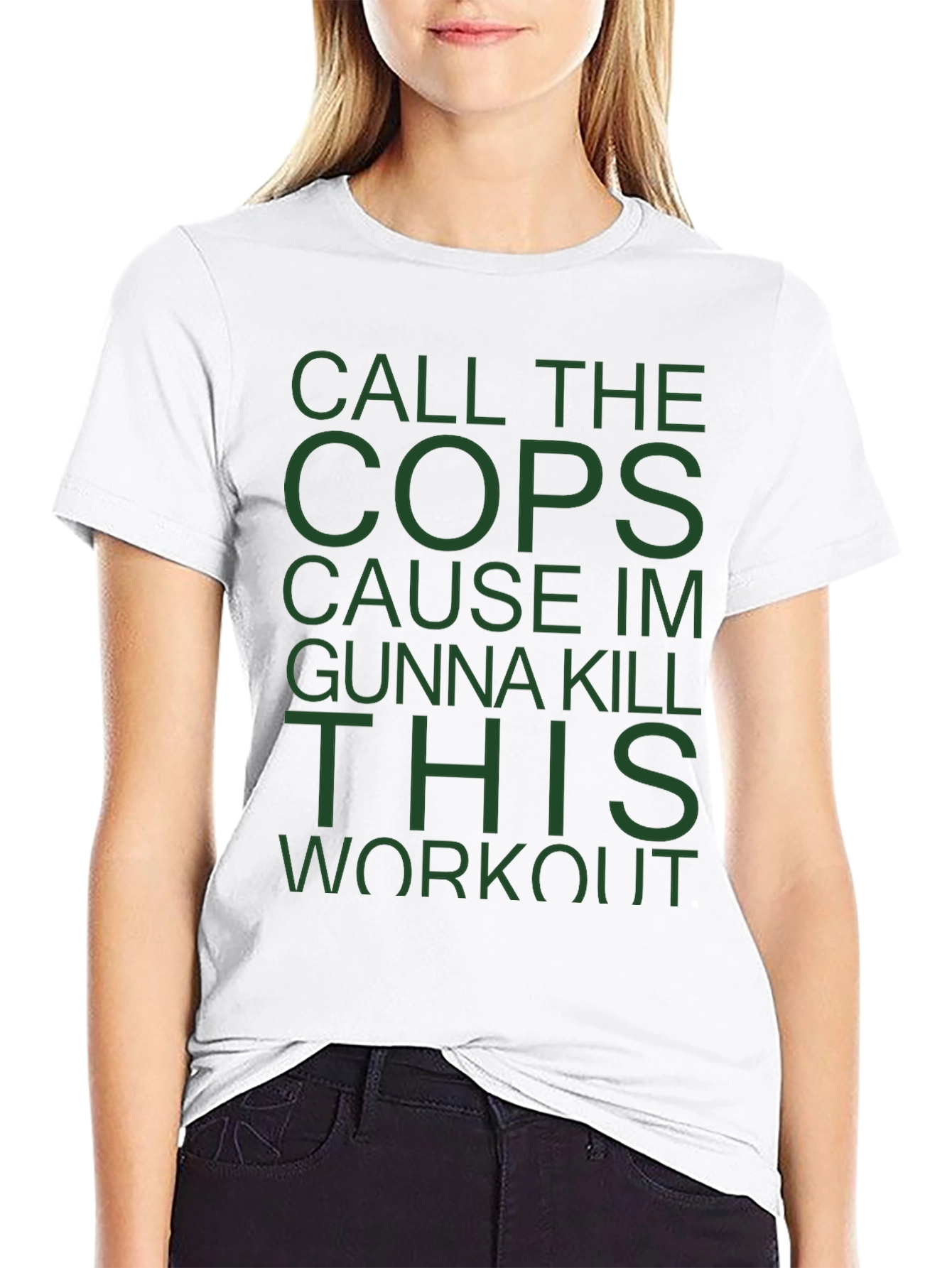 Call The Cops Workout T-Shirt