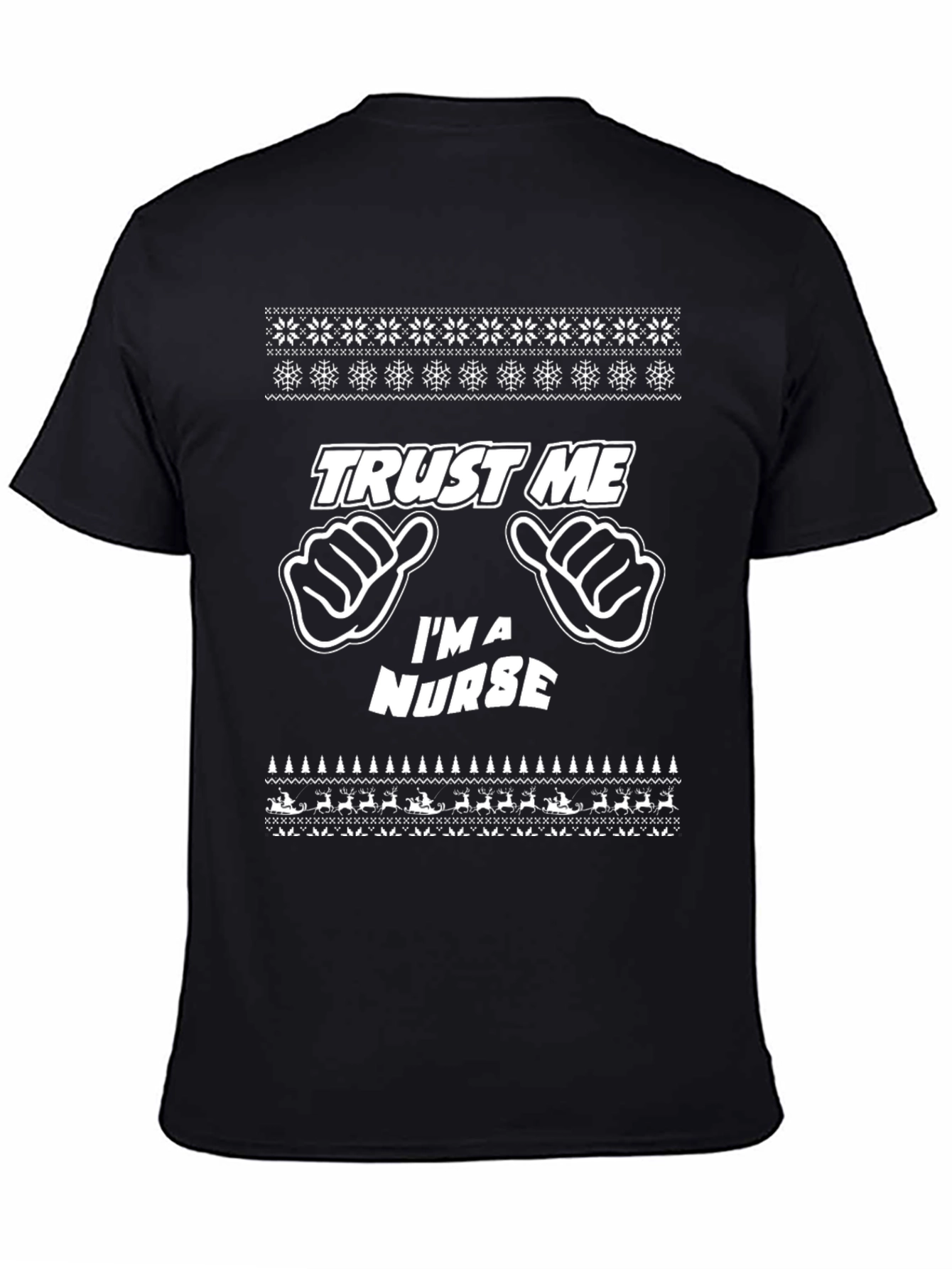 Trust Me Im A Nurse Christmas T-Shirt