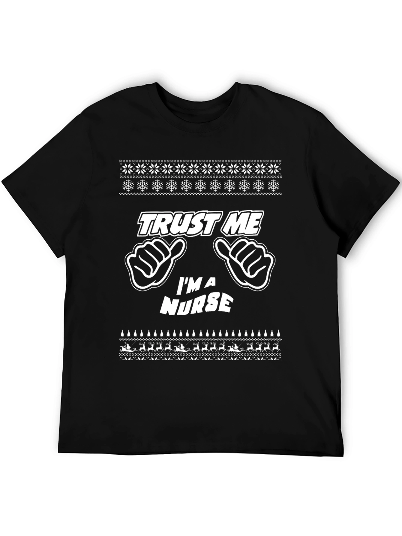 Trust Me Im A Nurse Christmas T-Shirt