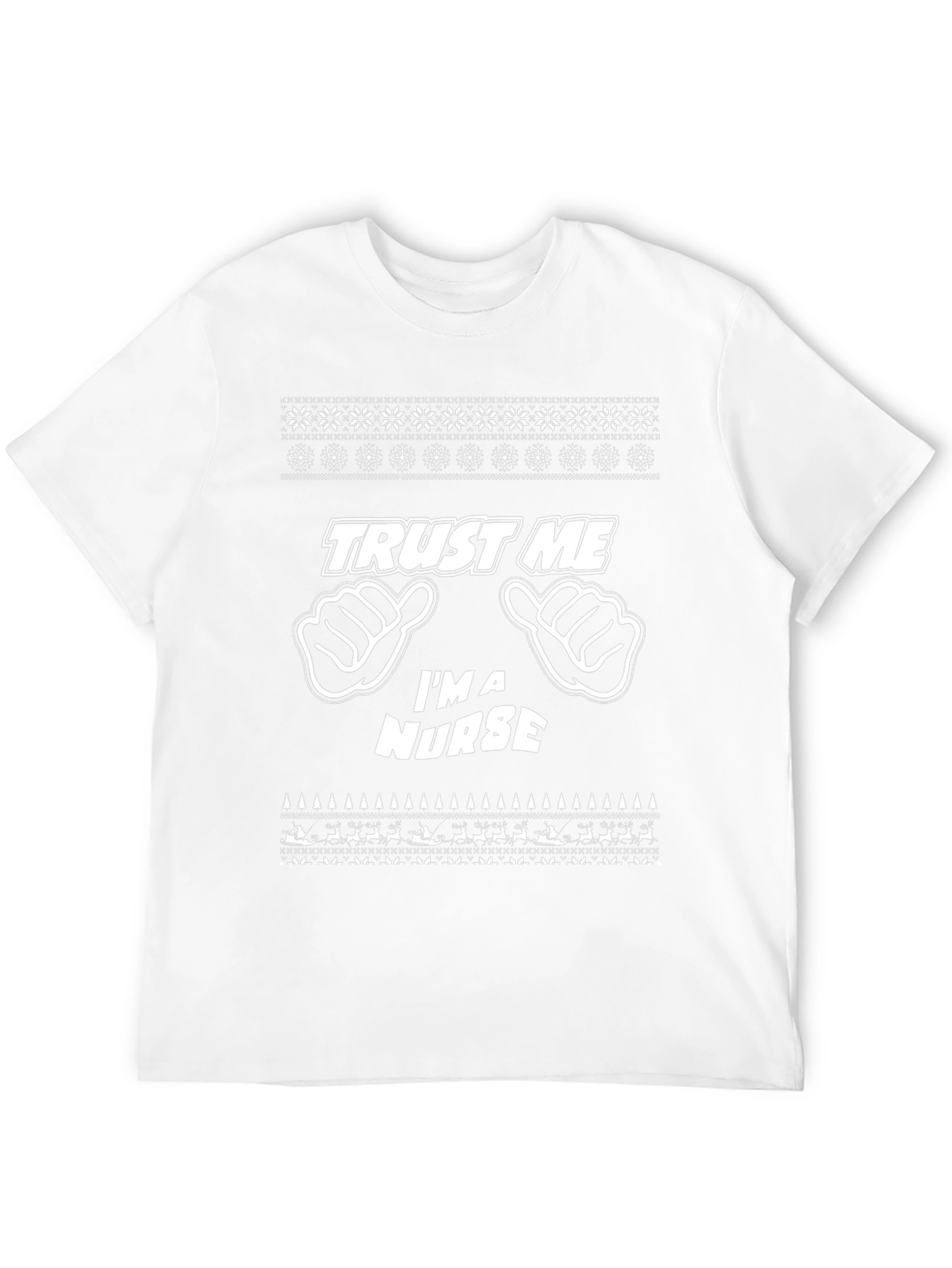 Trust Me Im A Nurse Christmas T-Shirt