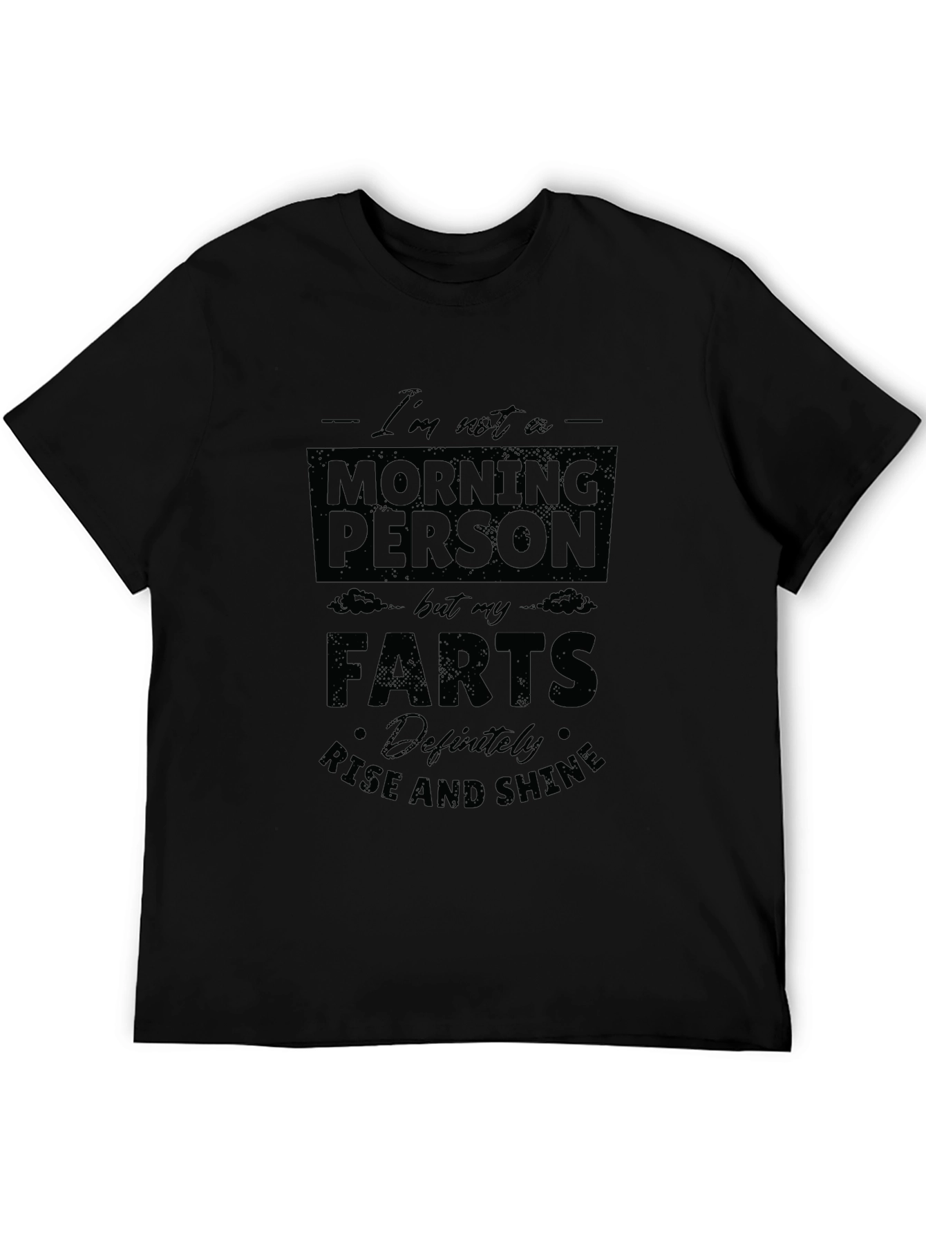 Funny Farts Rise and Shine Graphic Tee