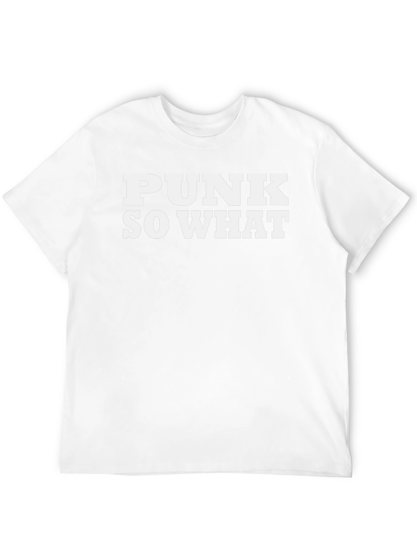 Punk So What Graphic Tee - Bold Statement T-Shirt