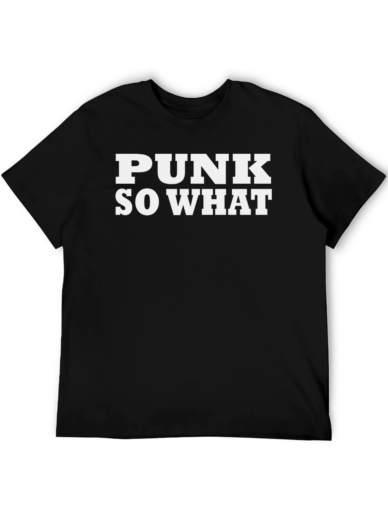 Punk So What Graphic Tee - Bold Statement T-Shirt