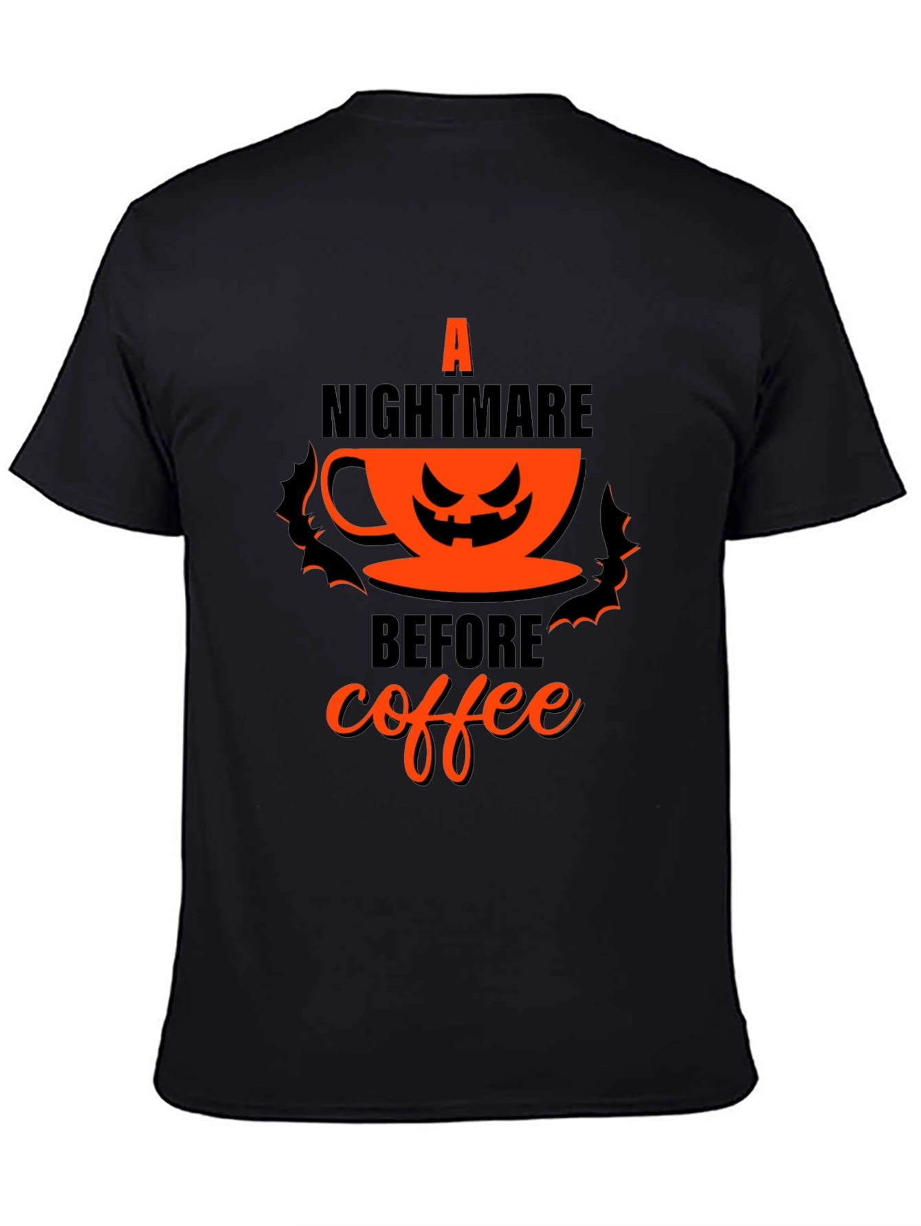 A Nightmare Before Coffee Halloween T-Shirt
