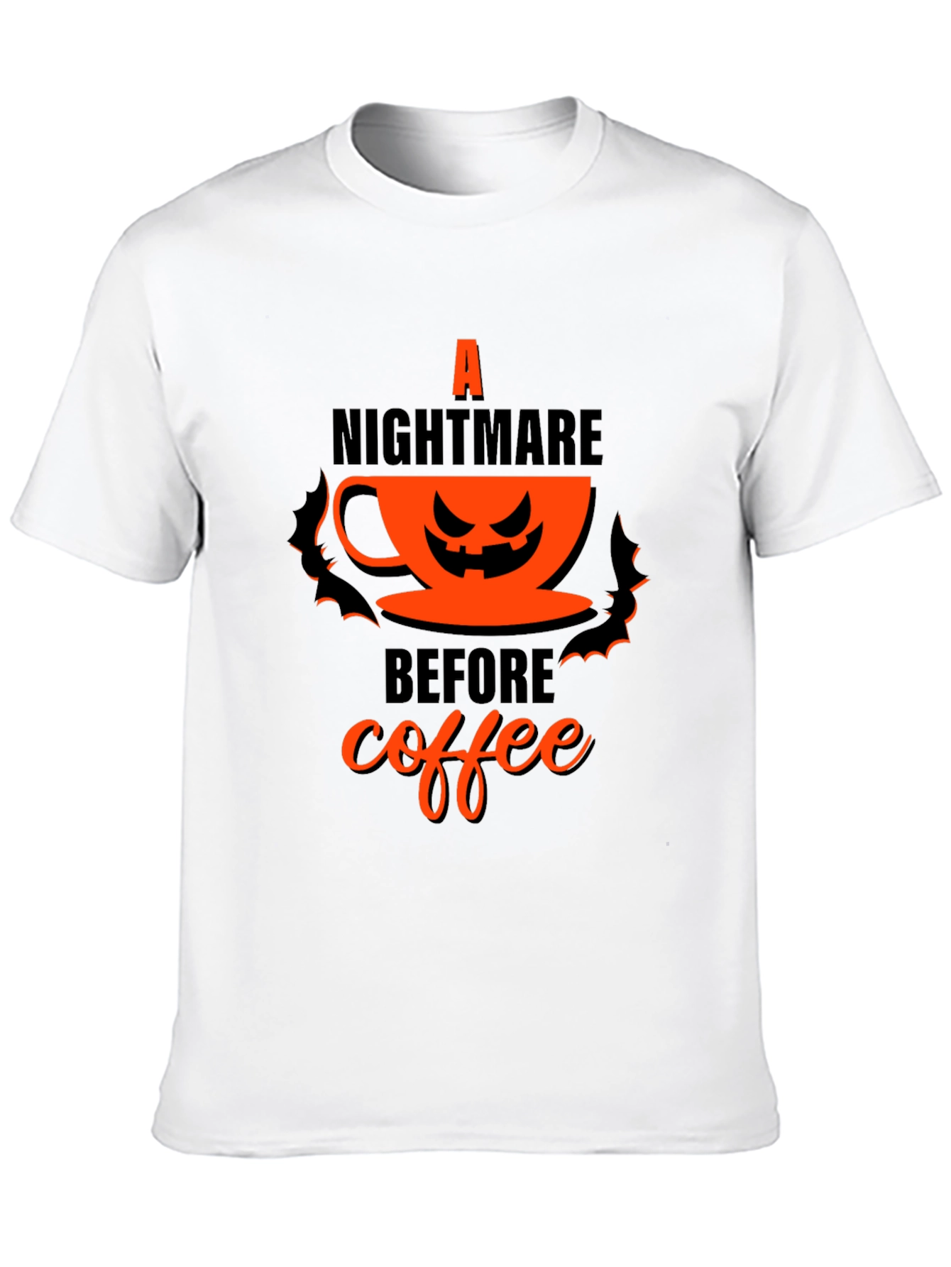 A Nightmare Before Coffee Halloween T-Shirt