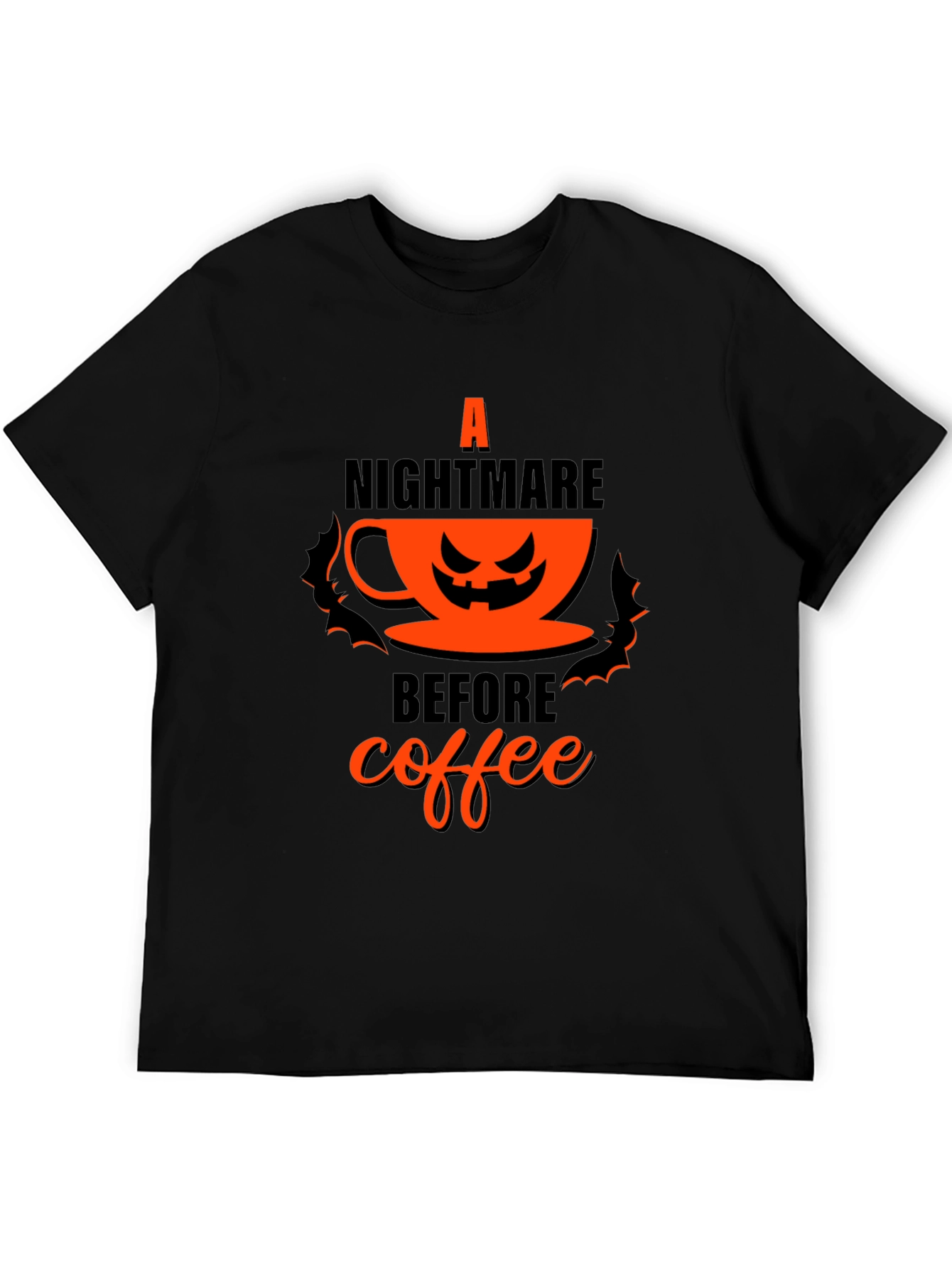 A Nightmare Before Coffee Halloween T-Shirt