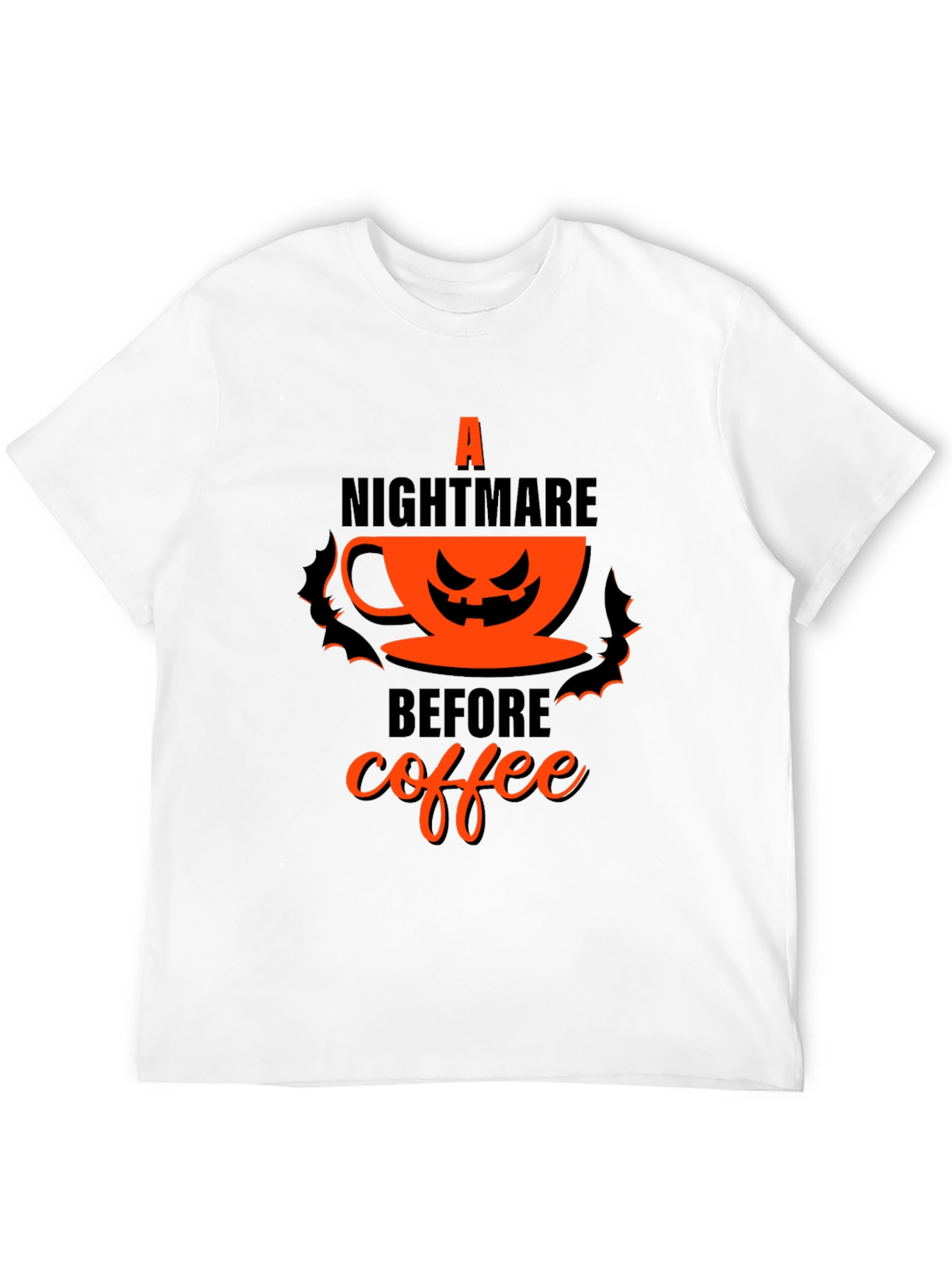 A Nightmare Before Coffee Halloween T-Shirt
