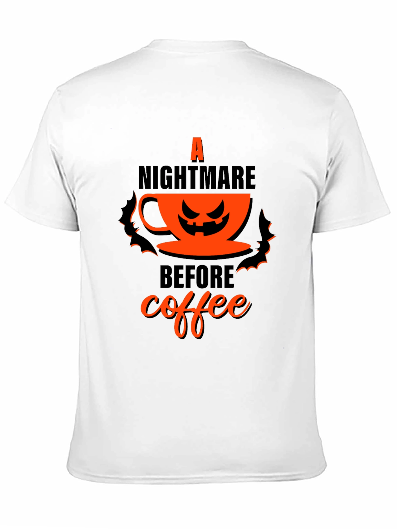 A Nightmare Before Coffee Halloween T-Shirt