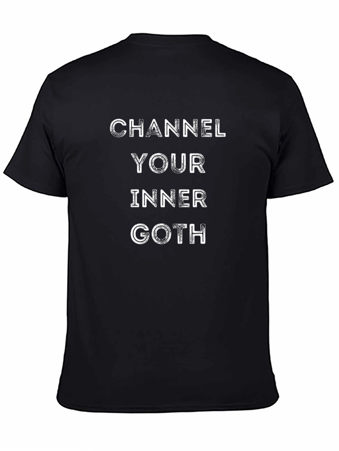 Channel Your Inner Goth T-Shirt - Stylish Dark Fashion