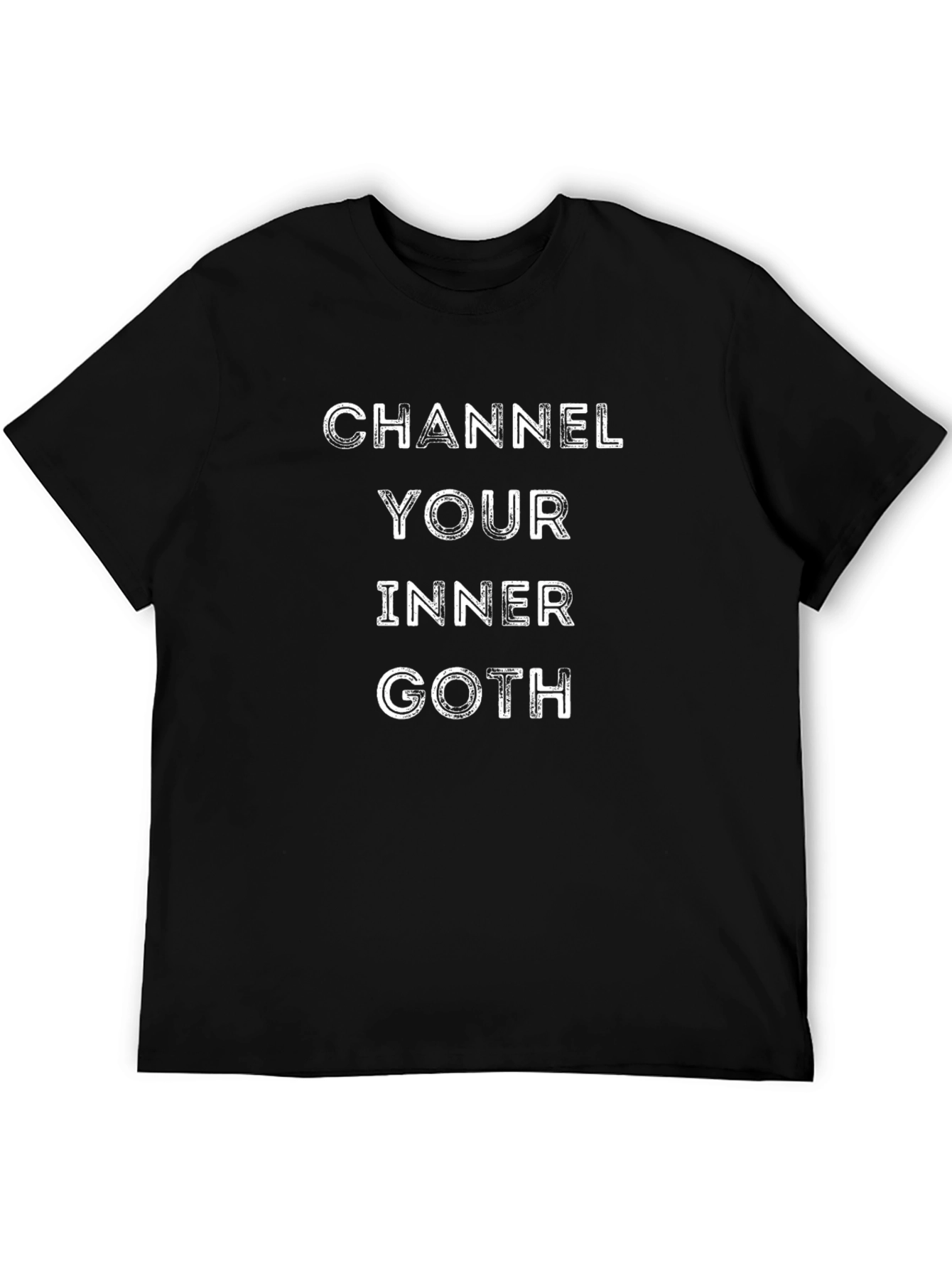 Channel Your Inner Goth T-Shirt - Stylish Dark Fashion