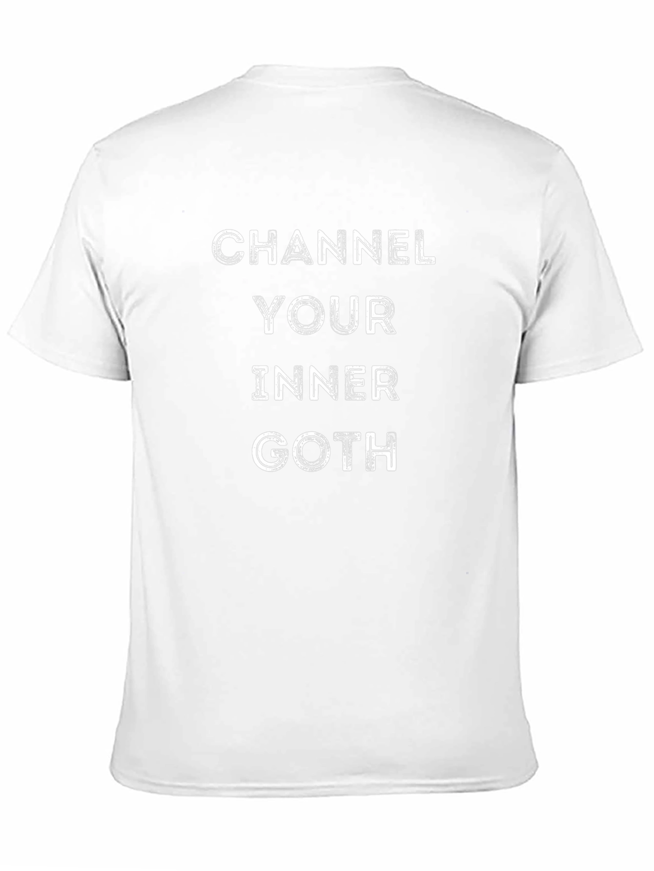 Channel Your Inner Goth T-Shirt - Stylish Dark Fashion