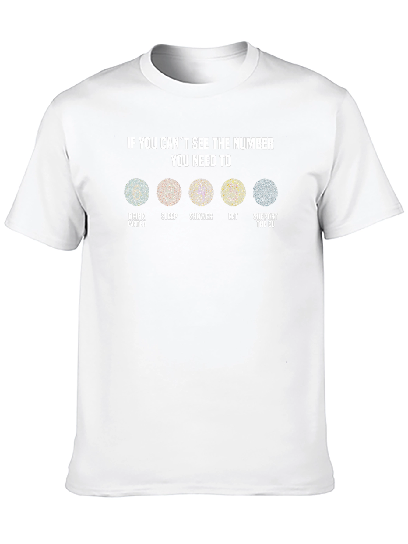 EU Vision Test T-Shirt - Need Support?