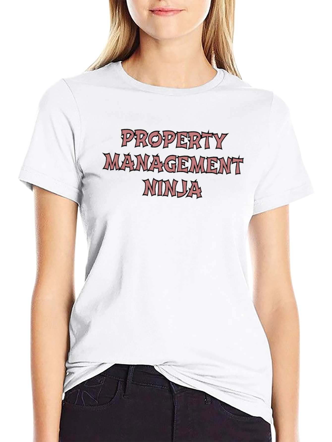 Property Management Ninja T-Shirt - Black
